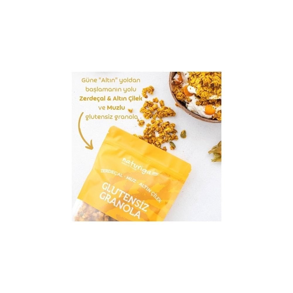 Glutensiz Zerdeçal & Altın Çilek 250 gr