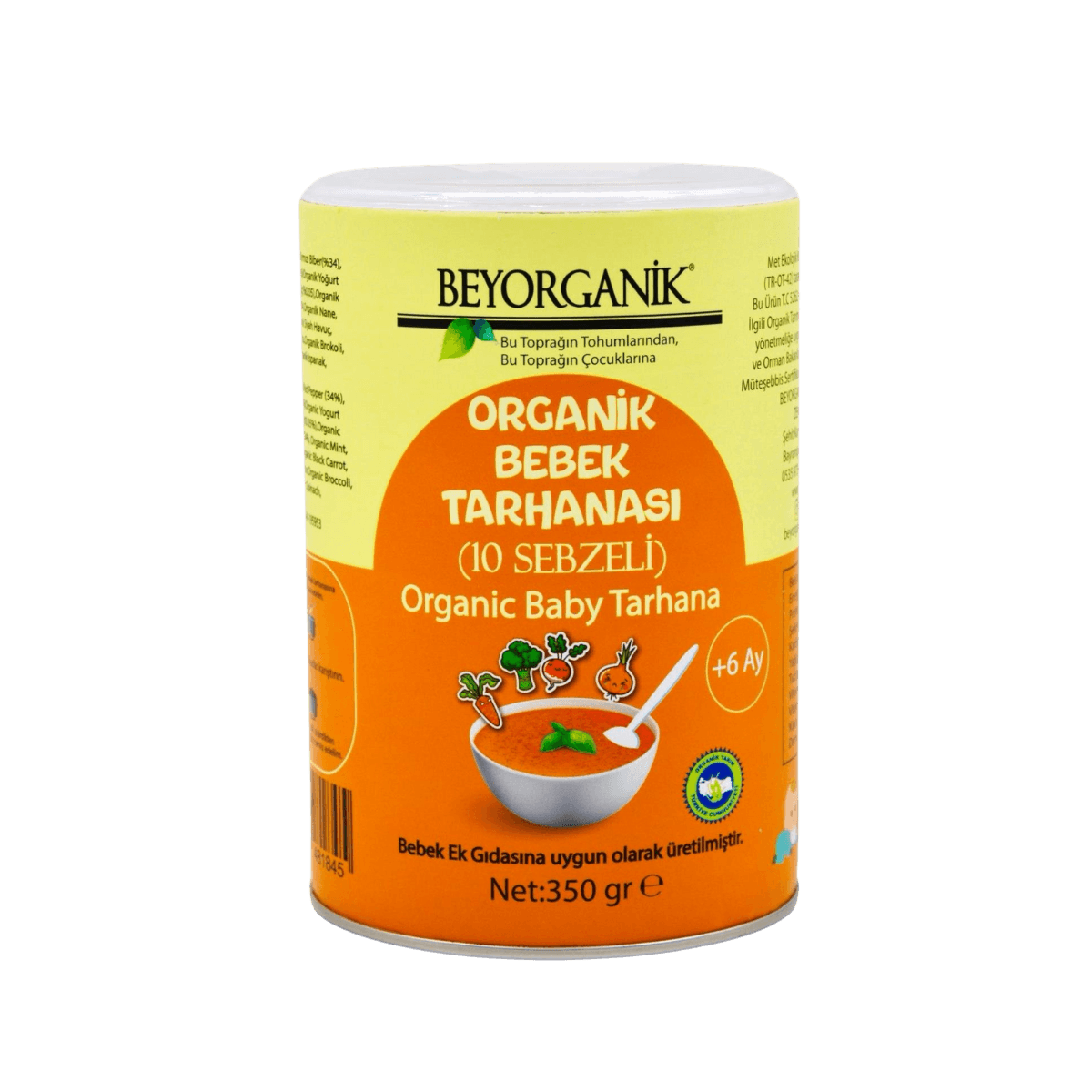 Ek Gıda Bebek Tarhanası (10 Sebzeli) 200 Gr