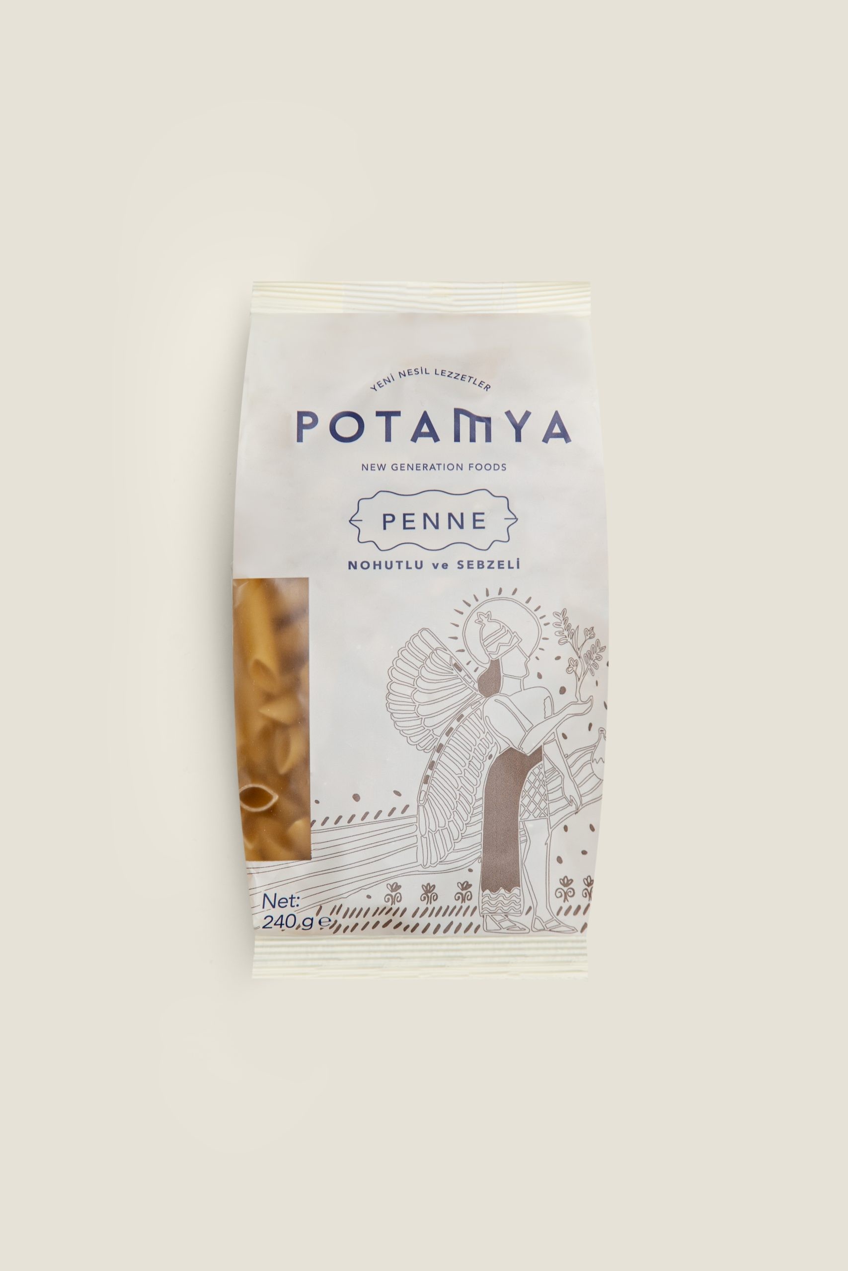 Nohutlu Sebzeli Penne 240 Gr 