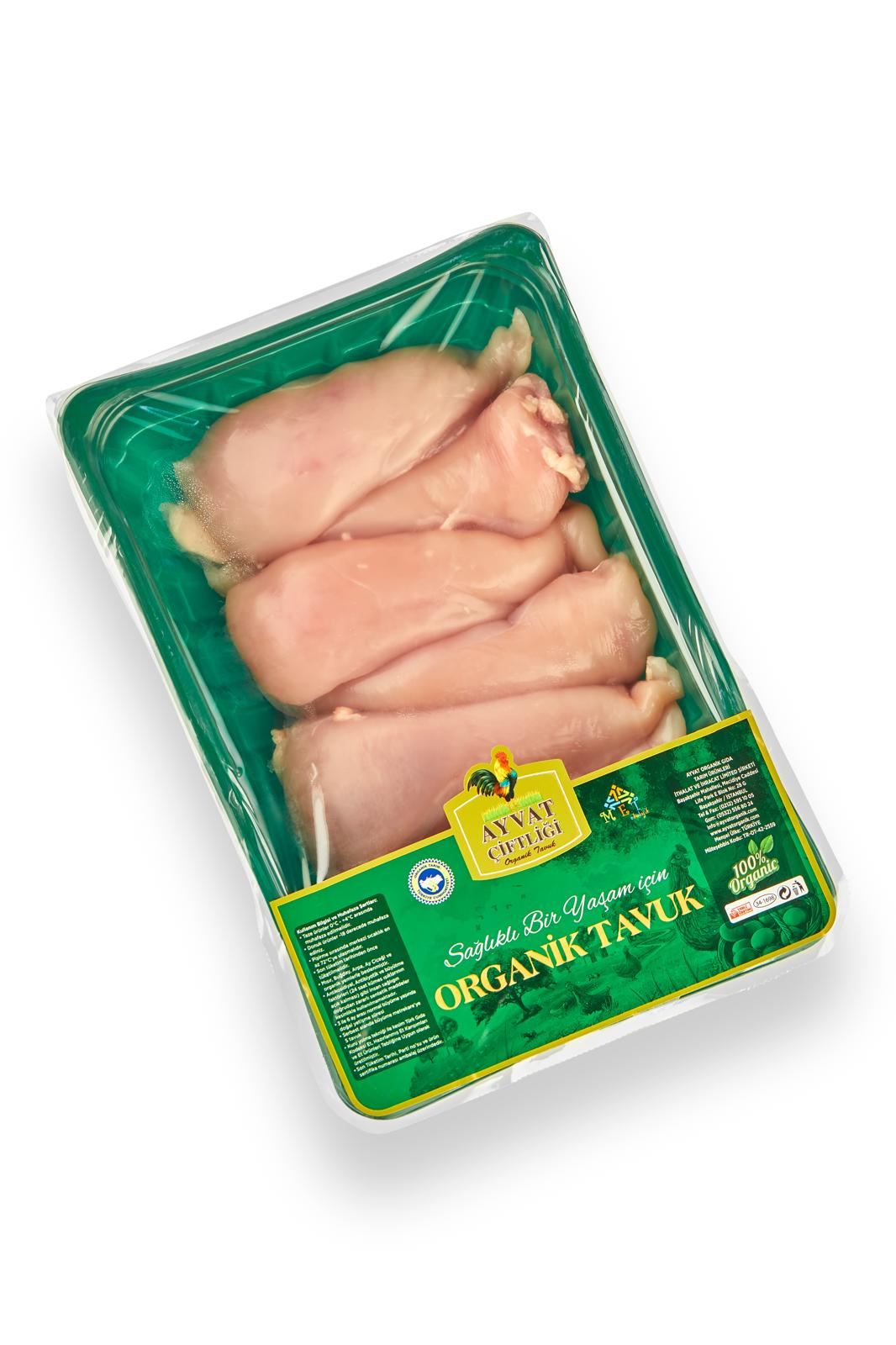 Organik Tavuk Fileto 600 Gr