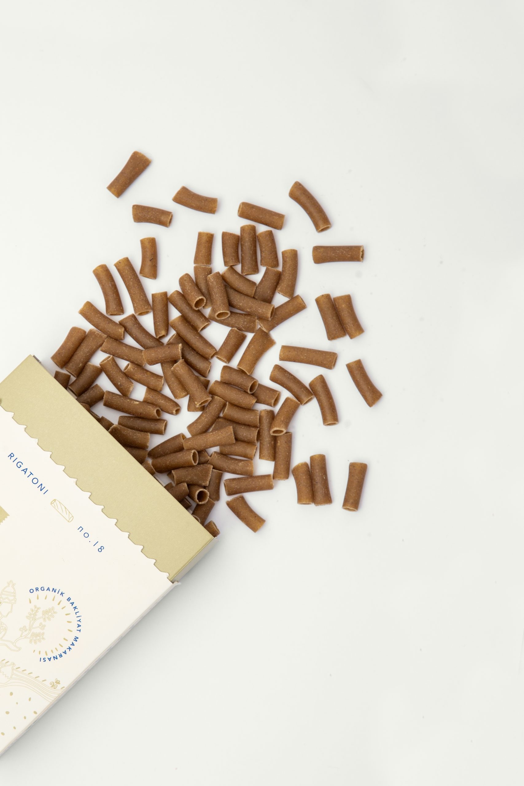 Organik Glutensiz Yeşil Mercimekli Rigatoni 240 Gr (İz Miktarda Gluten)