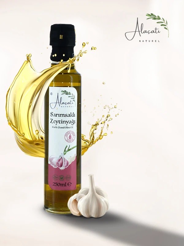 Sarımsaklı Zeytinyağ 250 ml