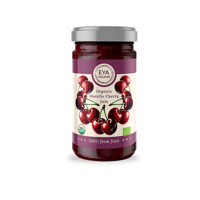 Organik Vişne Reçeli 280gr