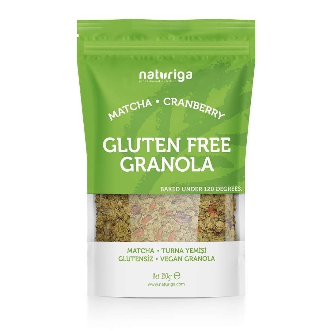 Glutensiz Matcha & Cranberry 250 gr