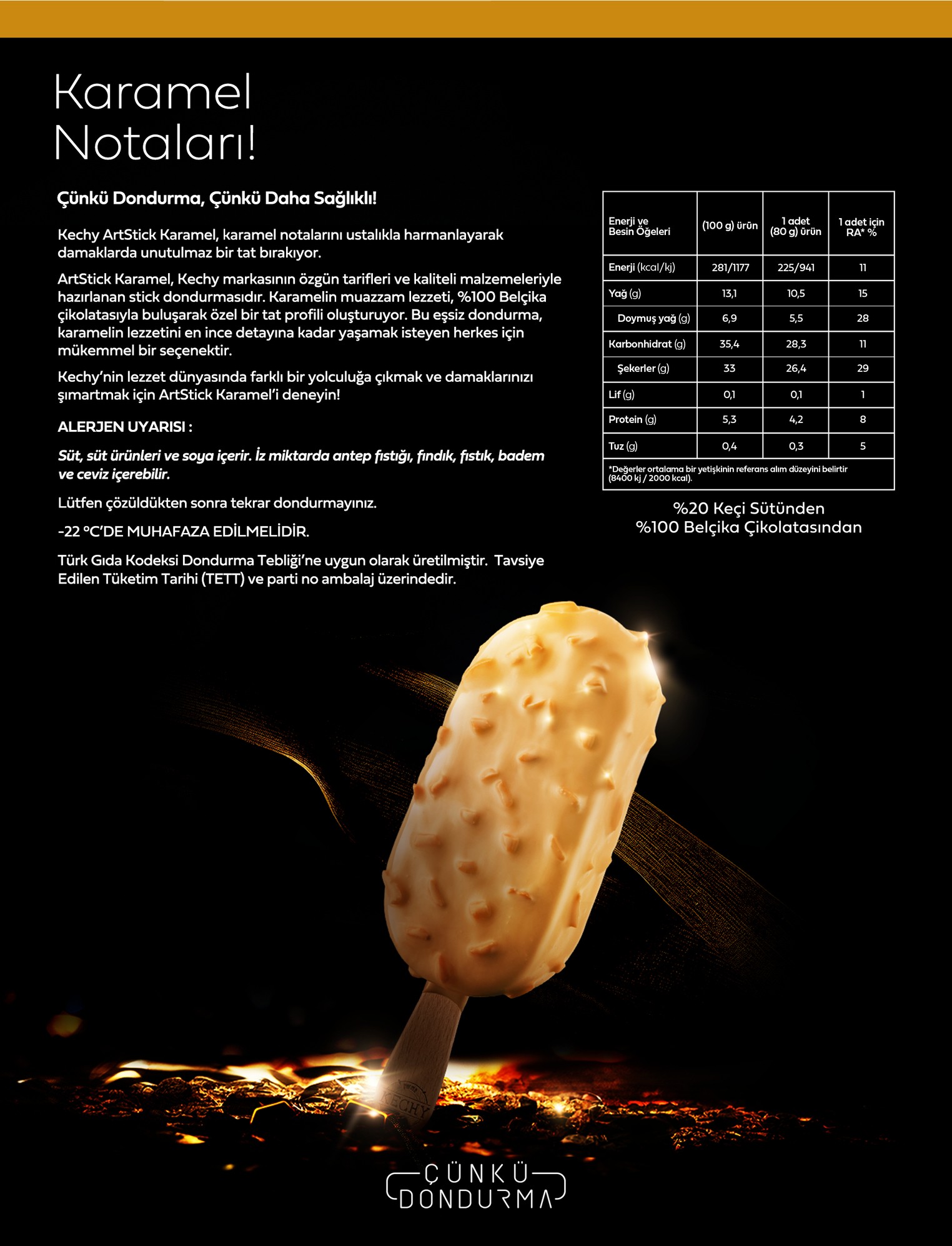 Karamel Stick 90gr