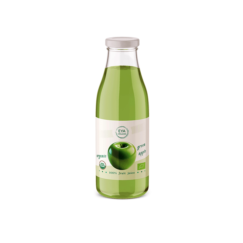 Organik Yeşil Elma Suyu 250ml