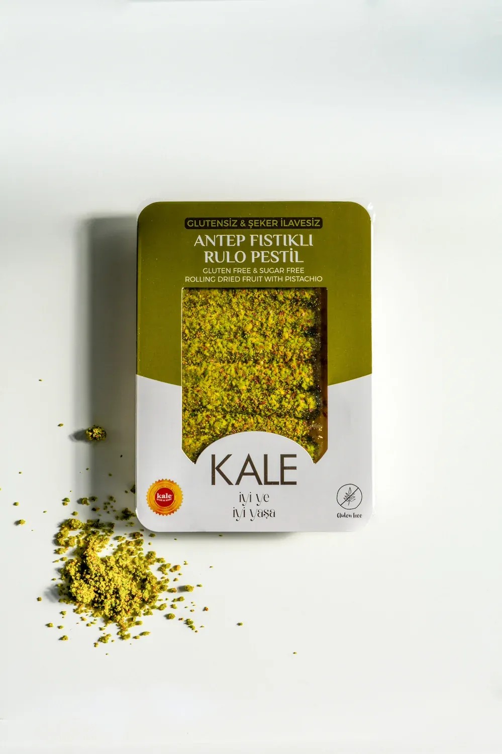 Glutensiz & Şeker İlavesiz Antep Fıstıklı Rulo Pestil 230g