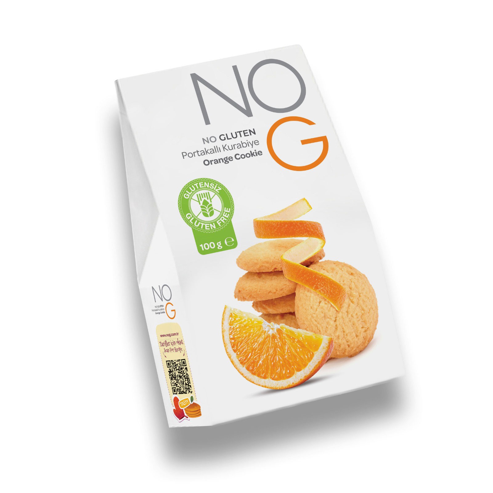Glutensiz Portakallı Kurabiye 100GR