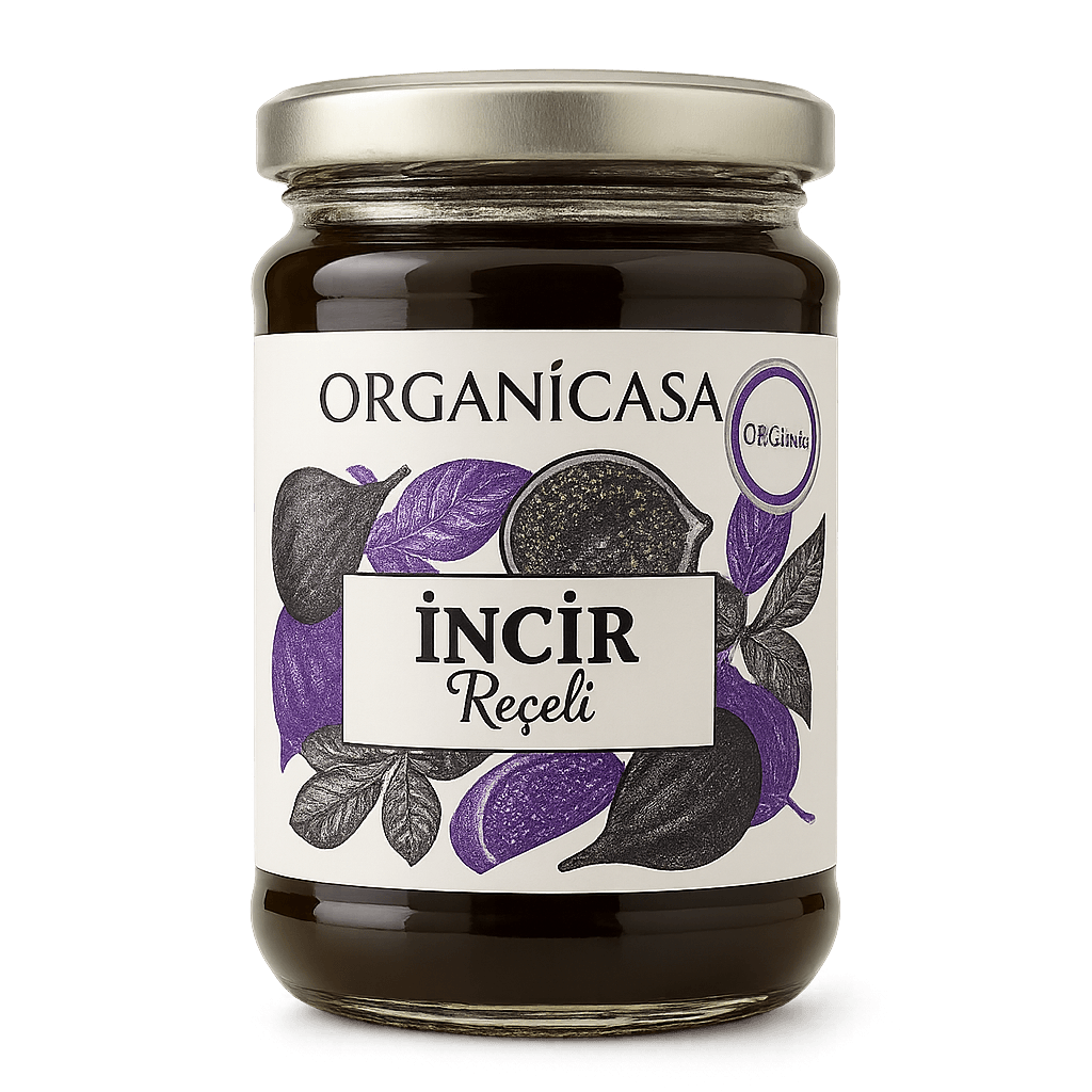 Organik İncir Reçel 360g