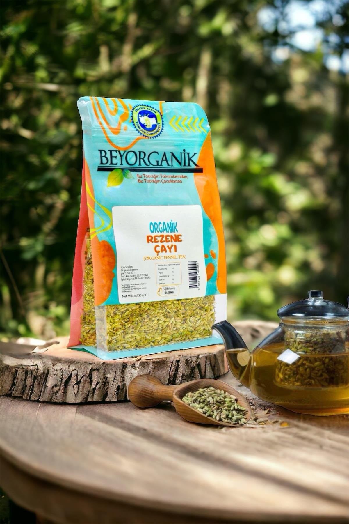 Organik Rezene Çay 150 gr