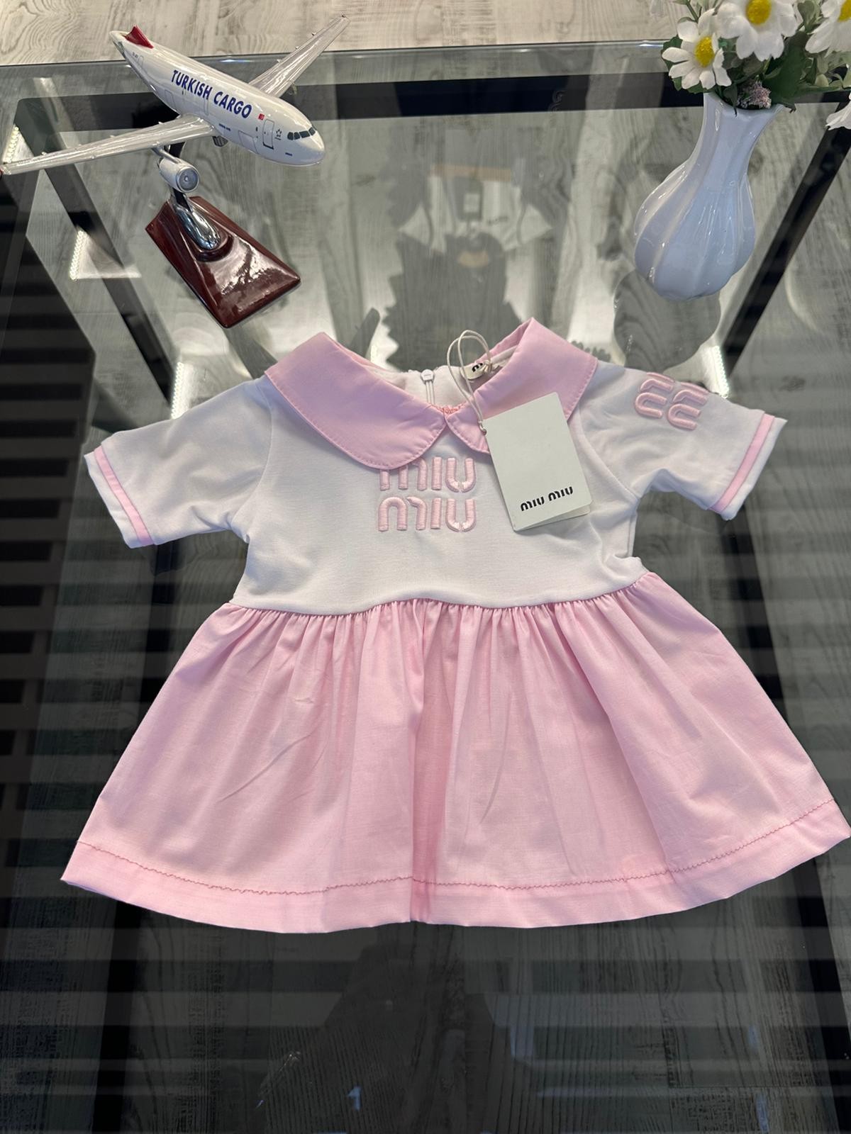 Luxury Pembe Kız Çocuk Elbise