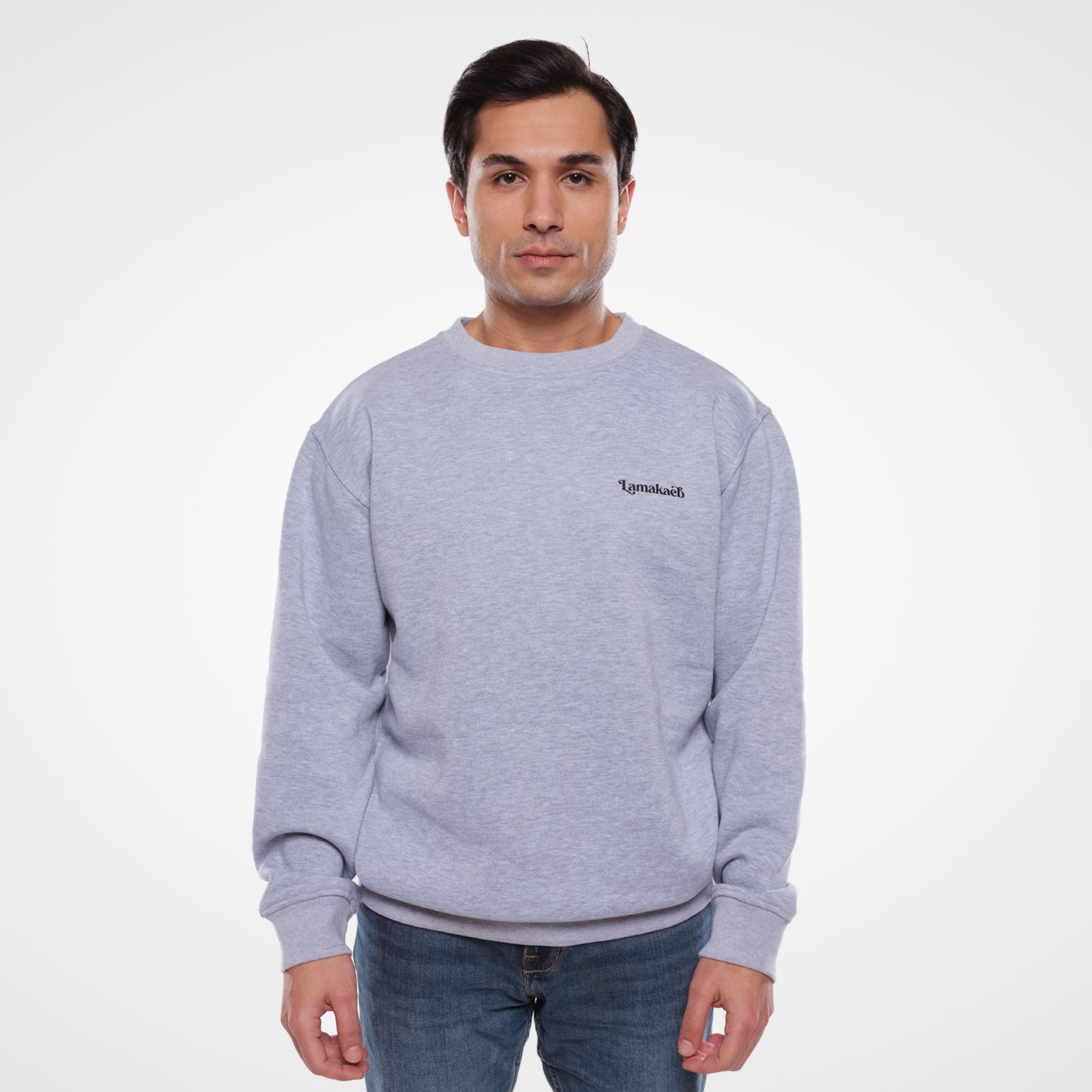 LMKB STRAIGHT GREY SWEATSHIRT