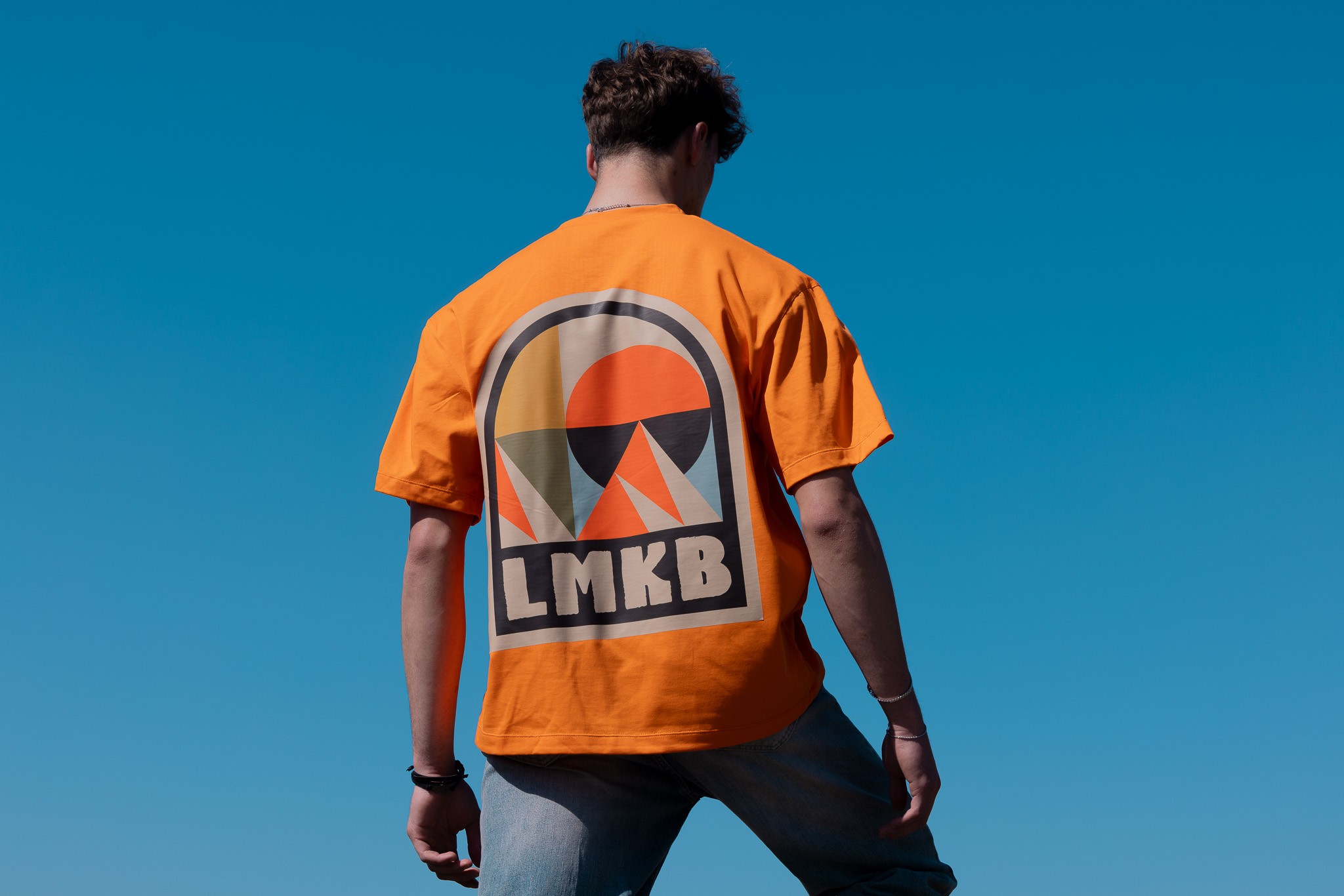 LMB Oversize T-shirt ORANGE