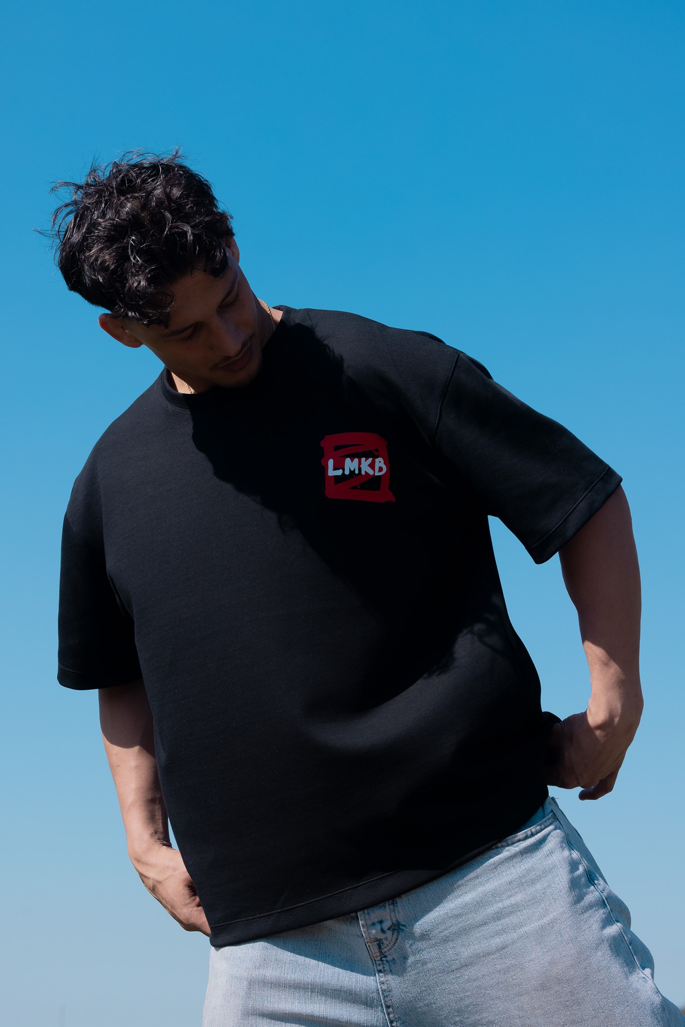 LMB Oversize T-shirt BLACK