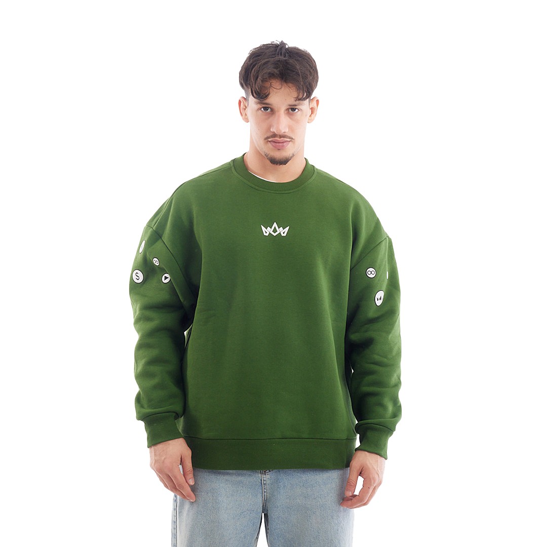 LMKB- GREEN SWEATSHIRT