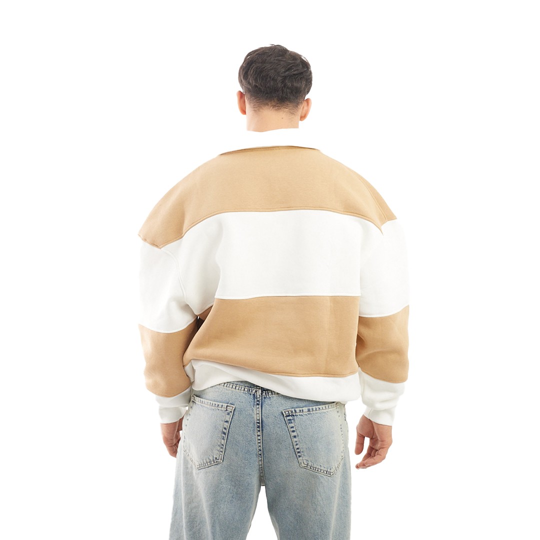 LMKB OVERSIZE SWEATSHIRT VISON-WHITE