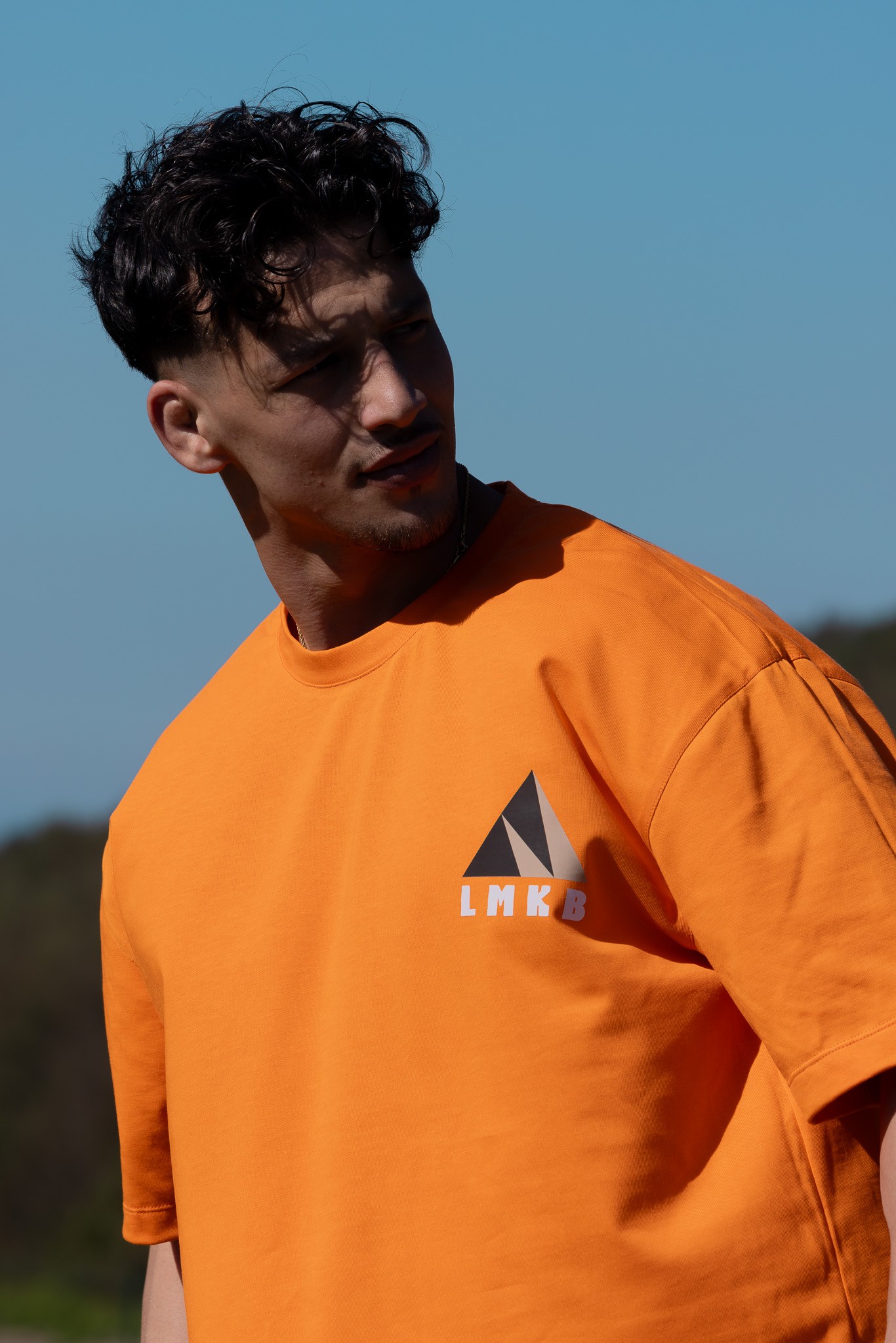 LMB Oversize T-shirt ORANGE