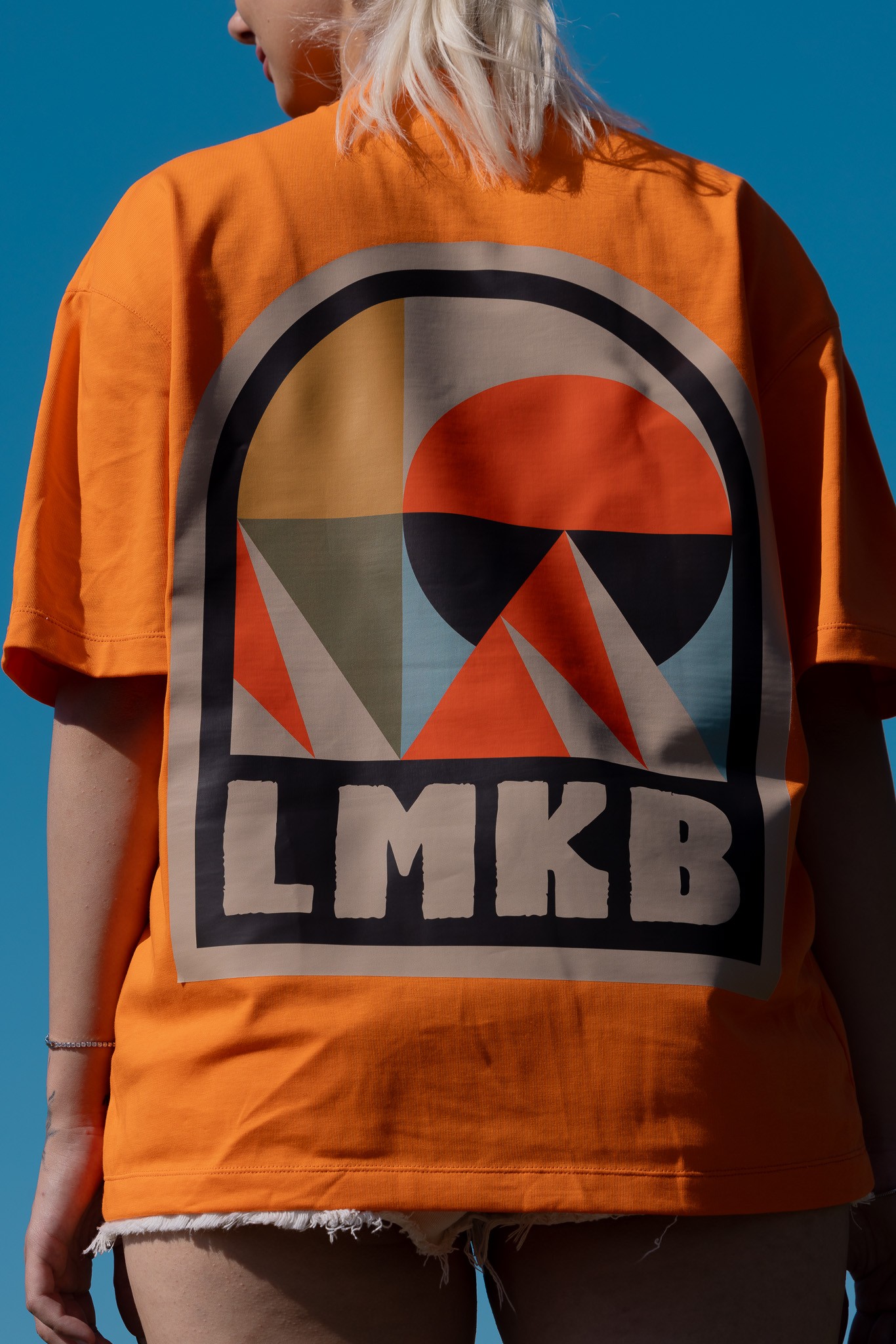 LMB-OVERSIZE T-SHIRT ORANGELMKB