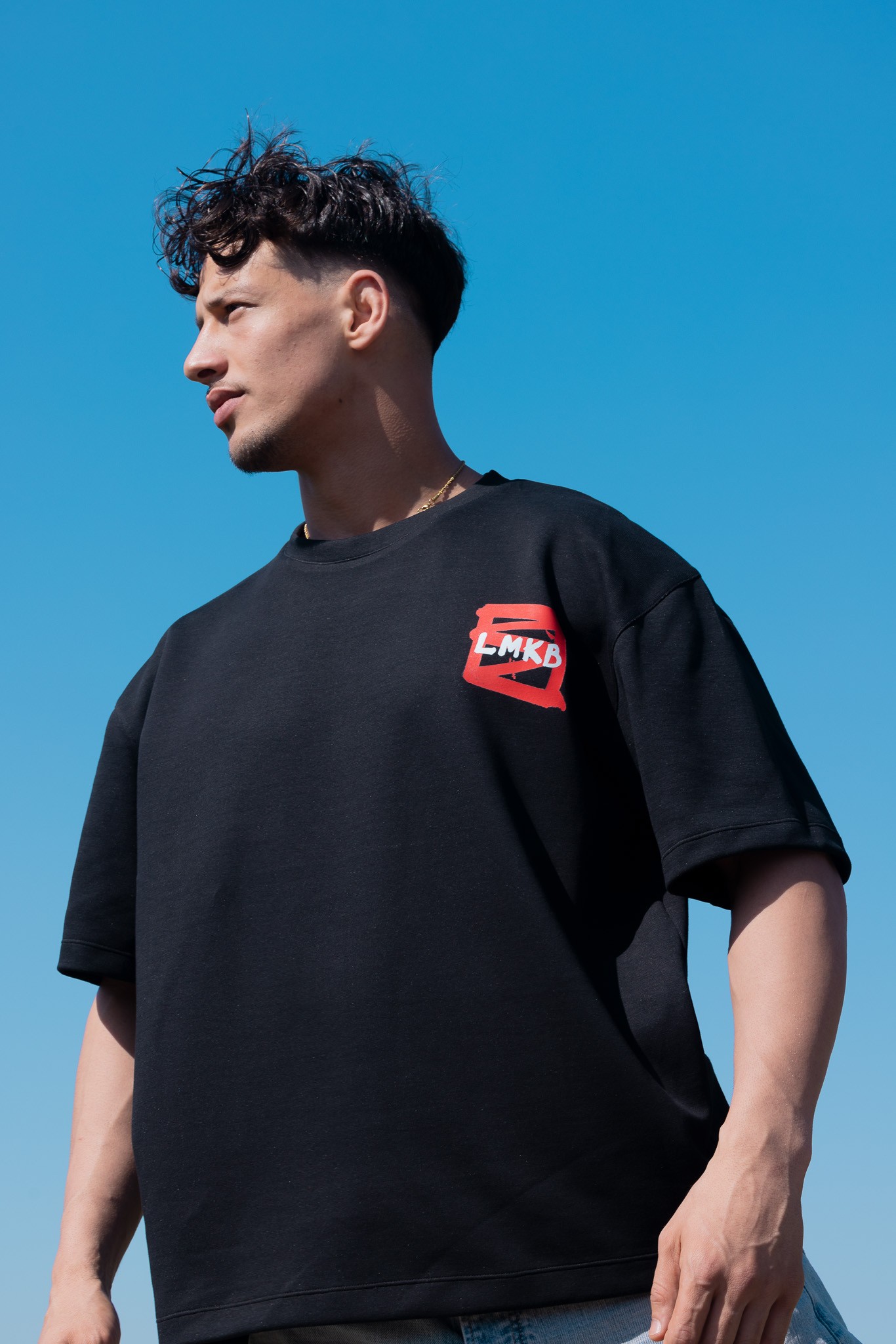 LMB Oversize T-shirt BLACK