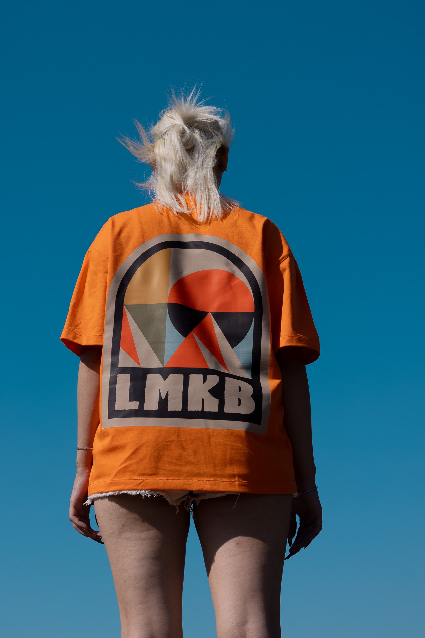 LMB-OVERSIZE T-SHIRT ORANGELMKB