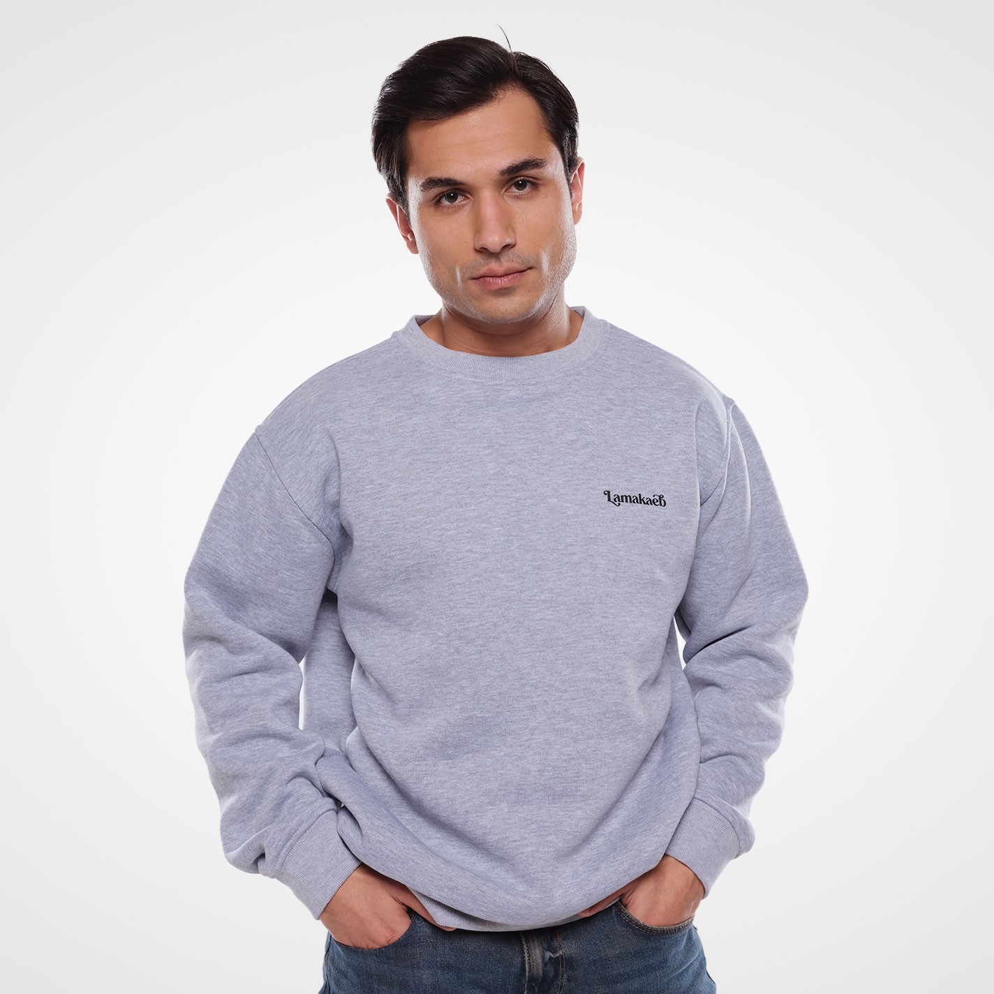 LMKB STRAIGHT GREY SWEATSHIRT