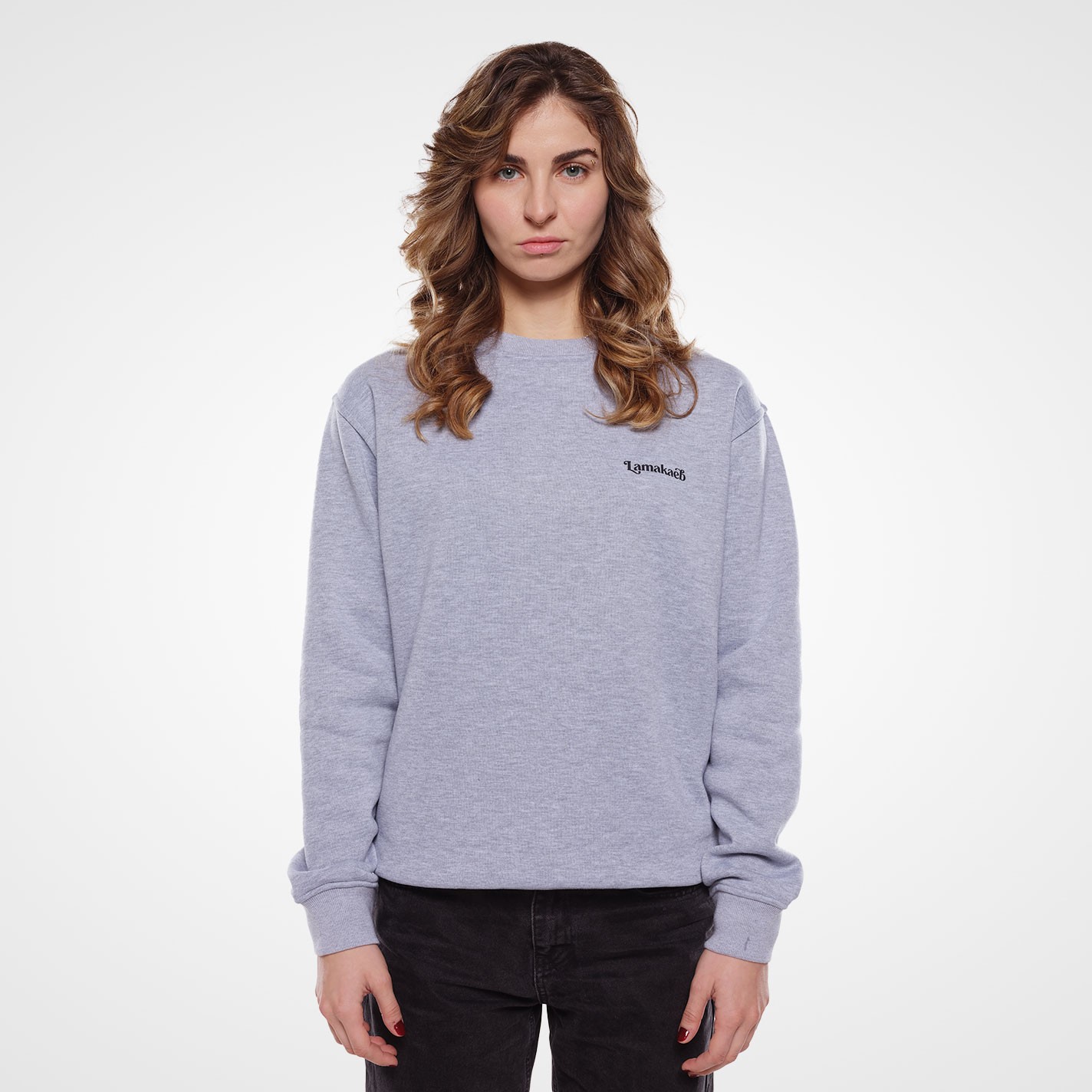 LMKB STRAIGHT GREY SWEATSHIRT