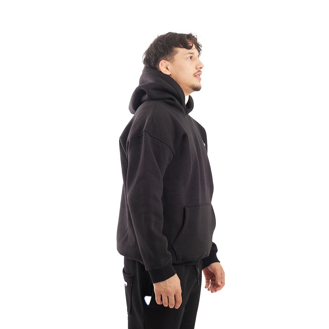 LMKB STRAIGHT OVERSIZE SWEATSHIRT BLACK