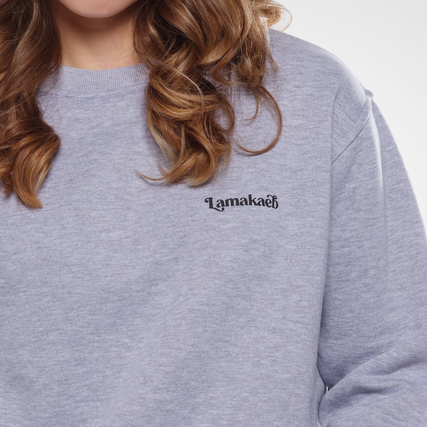 LMKB STRAIGHT GREY SWEATSHIRT