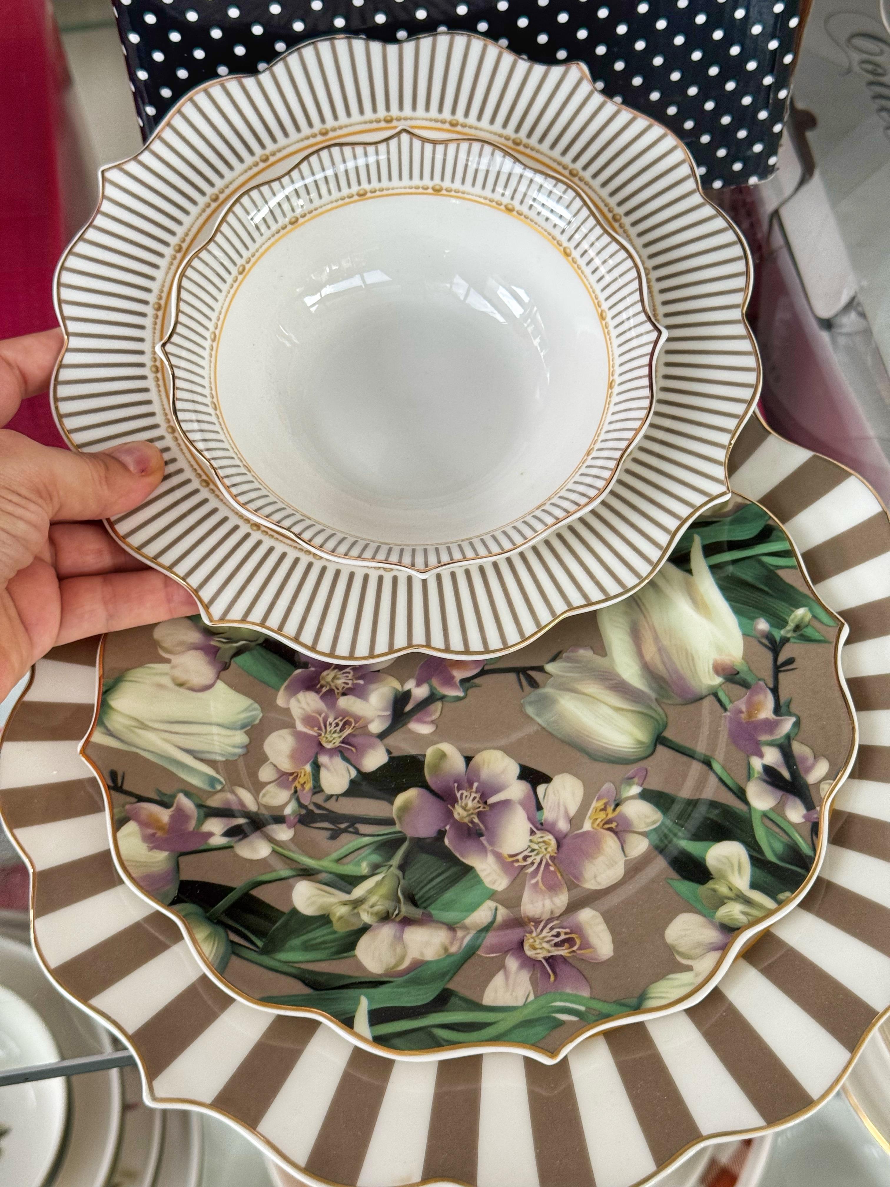 Poliga 24 Parça 6 Kişilik Yemek Takımı