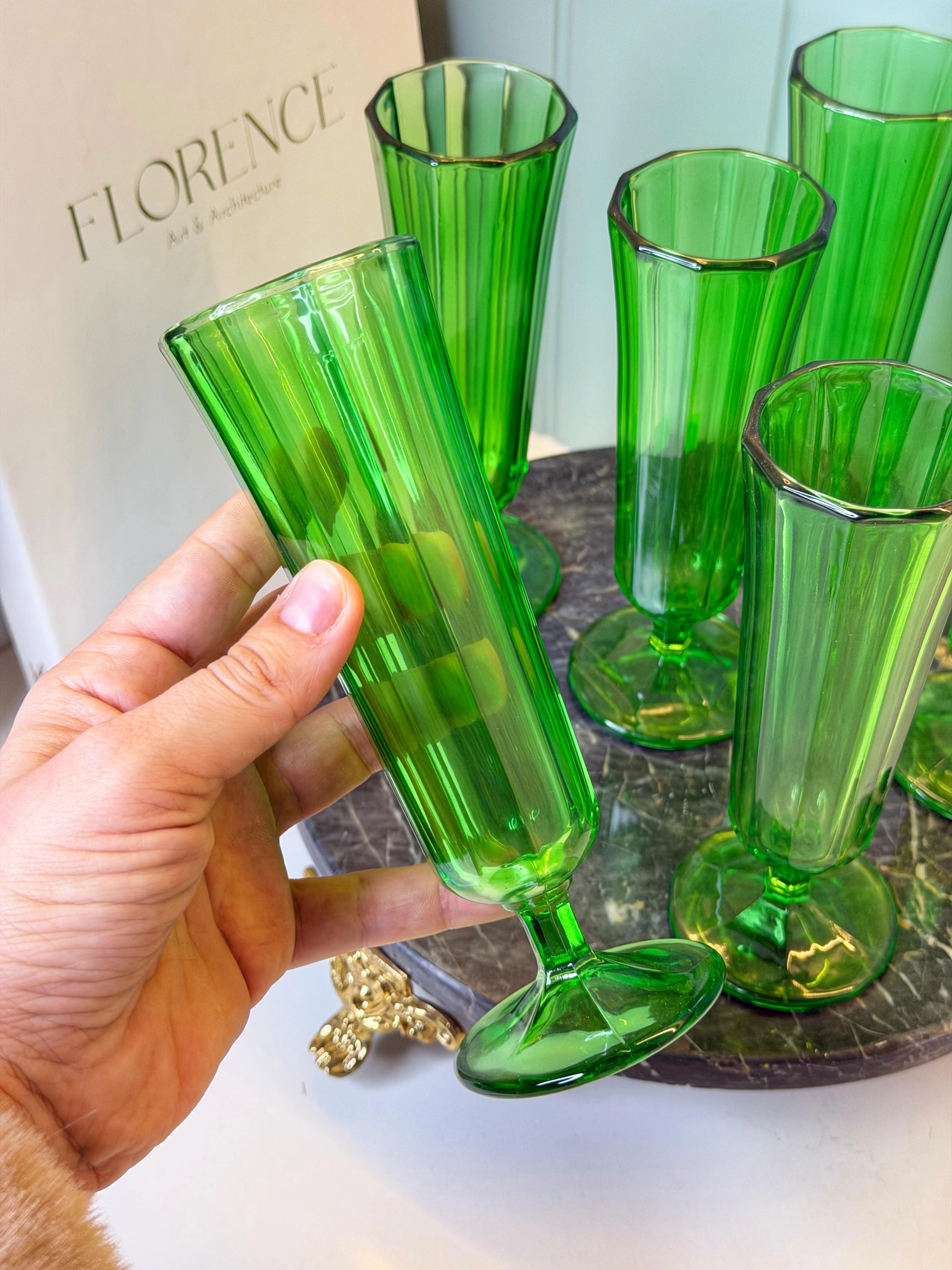  6 Kişilik Flüt Kadeh 