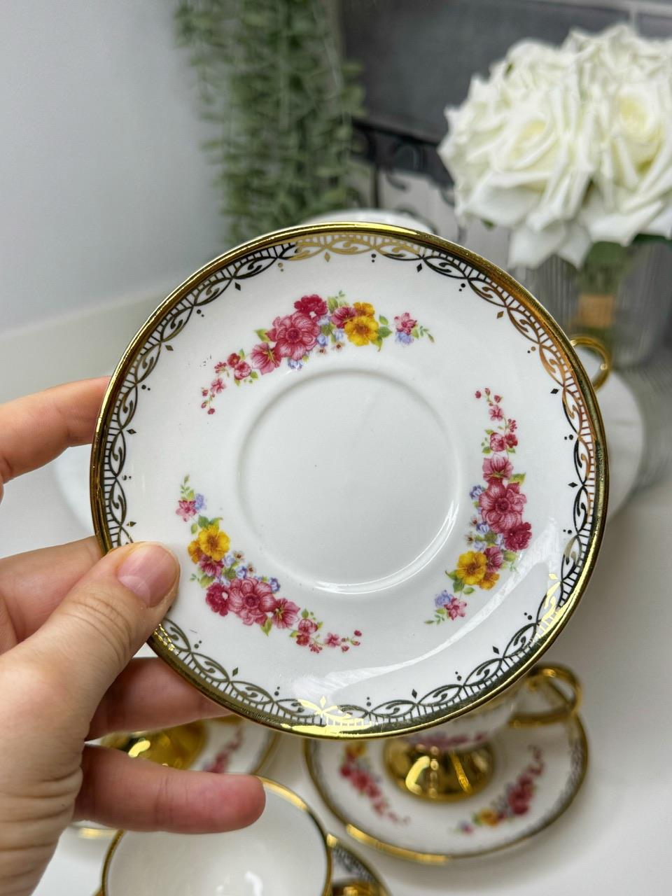 Tiago 6 Kişilik Türk Kahvesi Fincanı