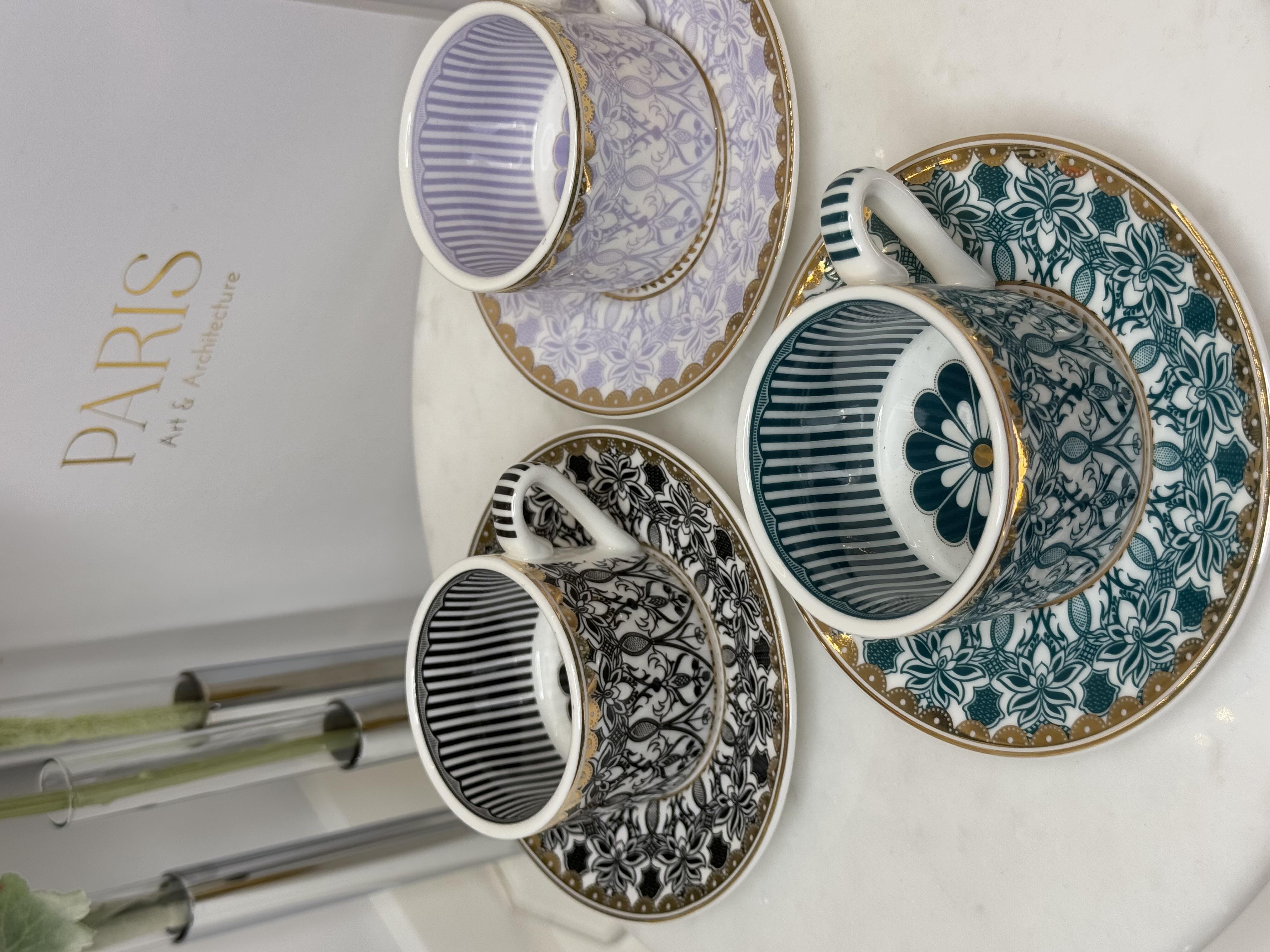 Festival 6 Kişilik Porselen Türk Kahvesi Fincanı