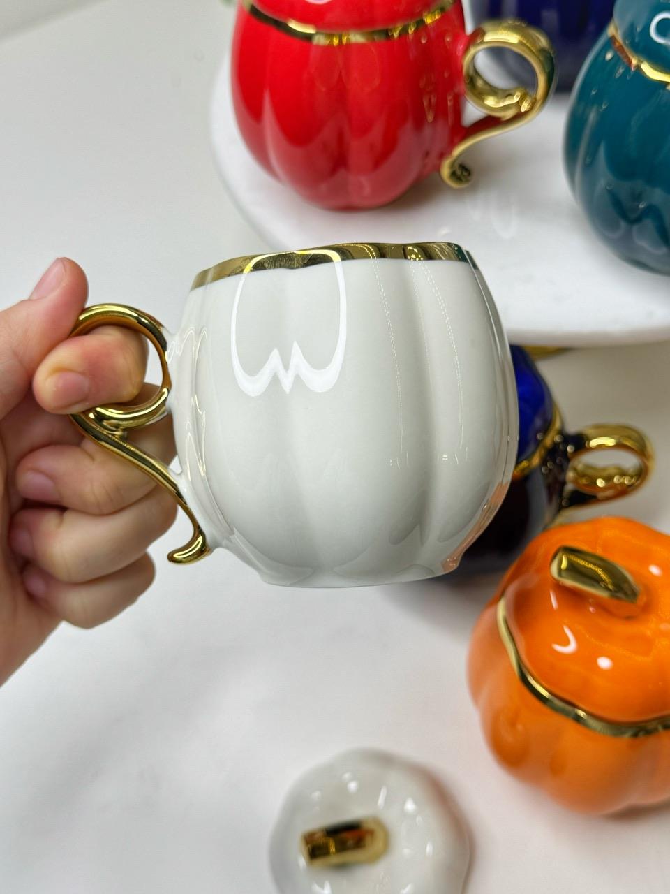 6 Kişilik 12 Parça Kabak Kupa Takımı