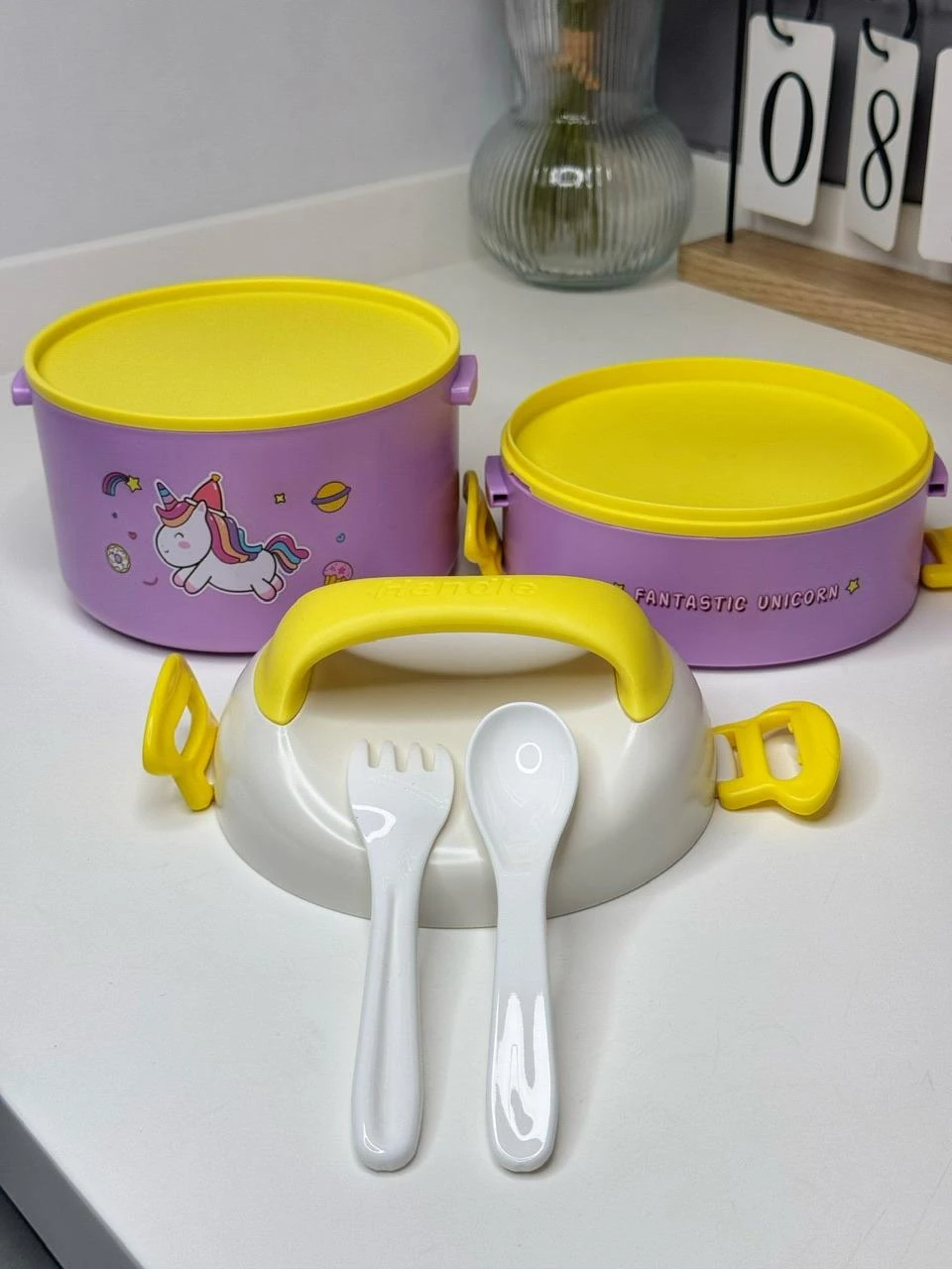 Unicorn 2 Katlı Sefer Tası