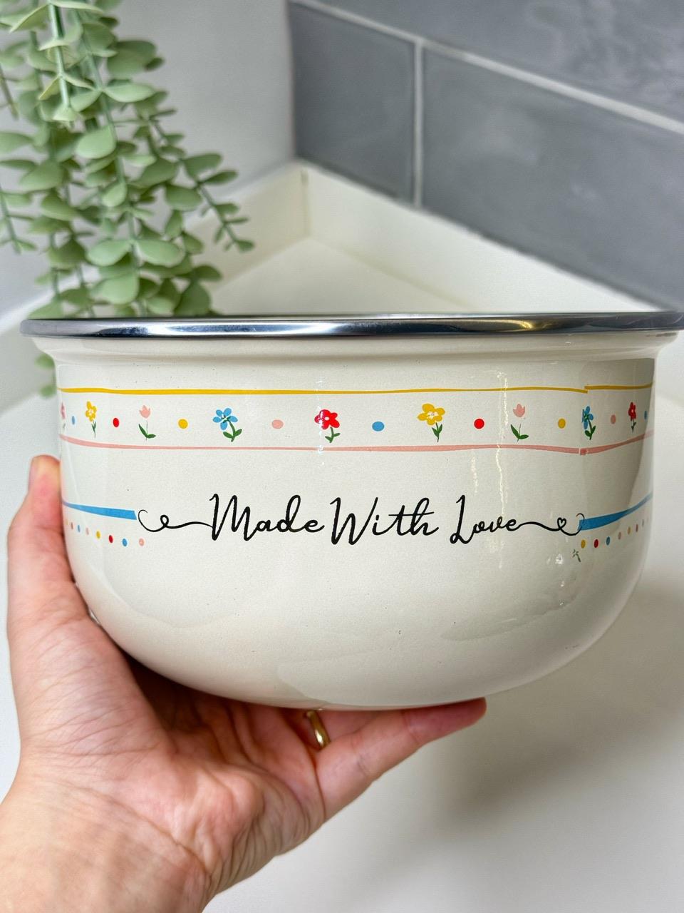 Grace 2'Li Emaye Karıştırma Kabı