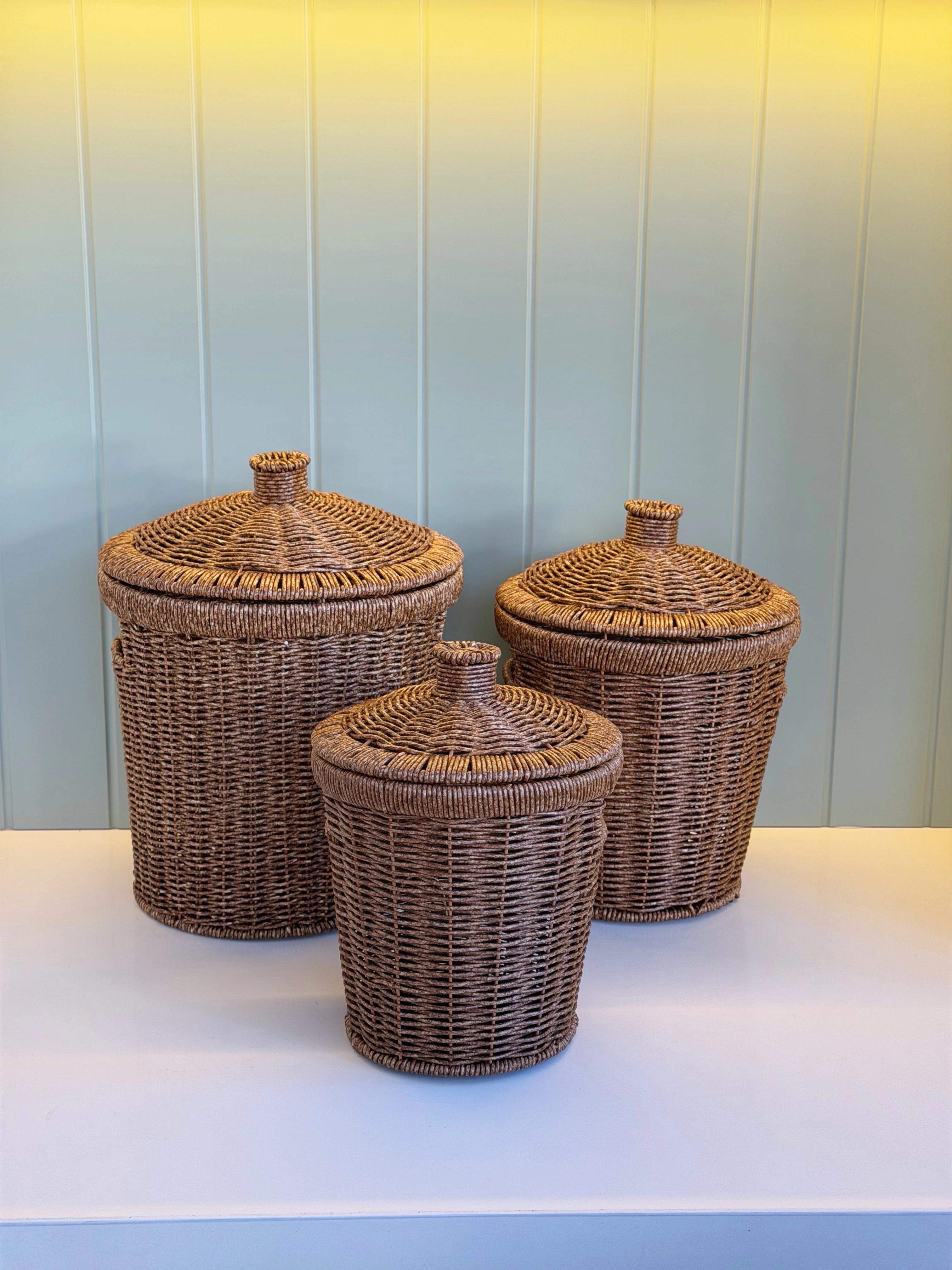 3'Lü Patates/Soğan/ Sarımsak Sepeti (koyu renk)