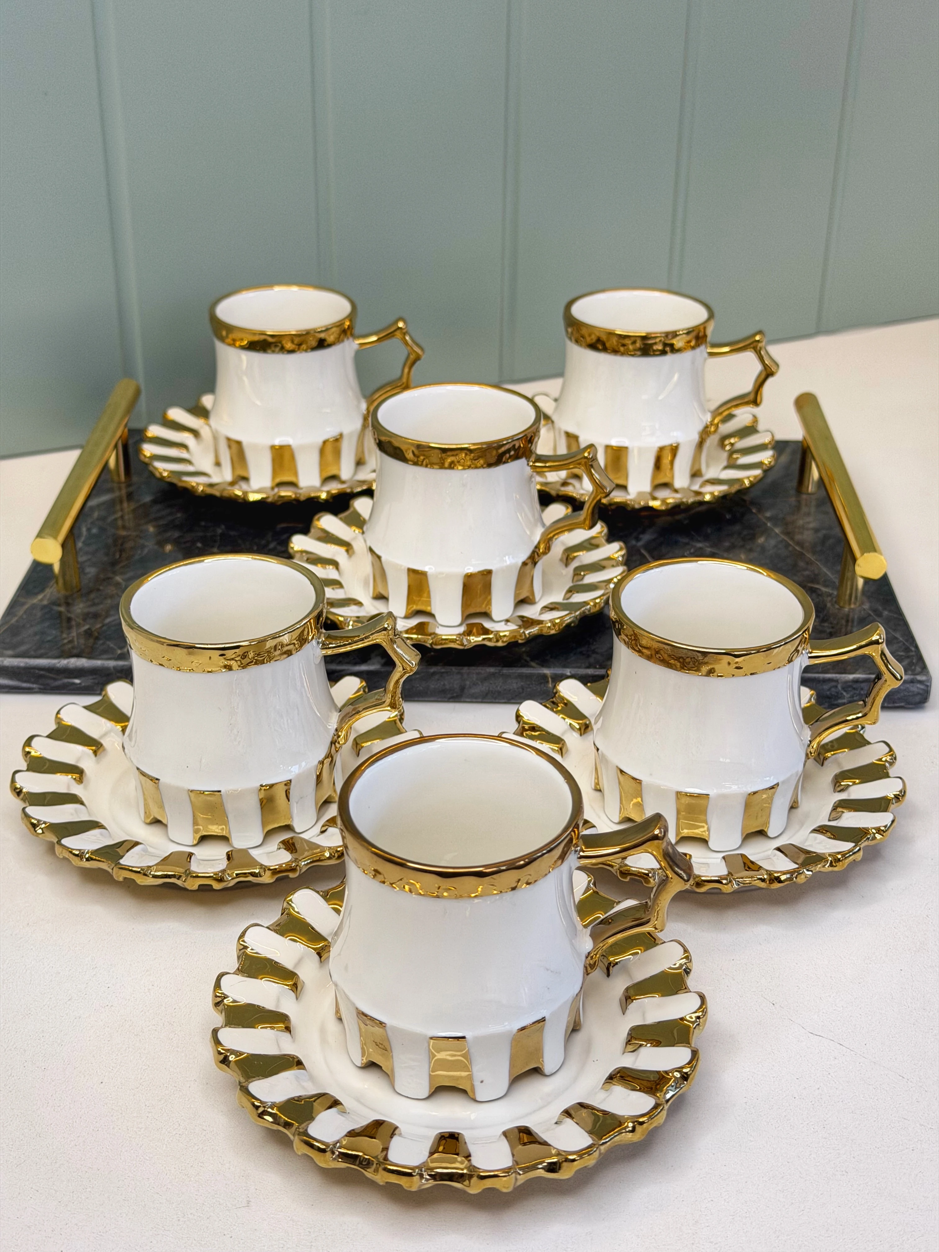 Lagos 6 Kişilil Türk Kahvesi Fincanı