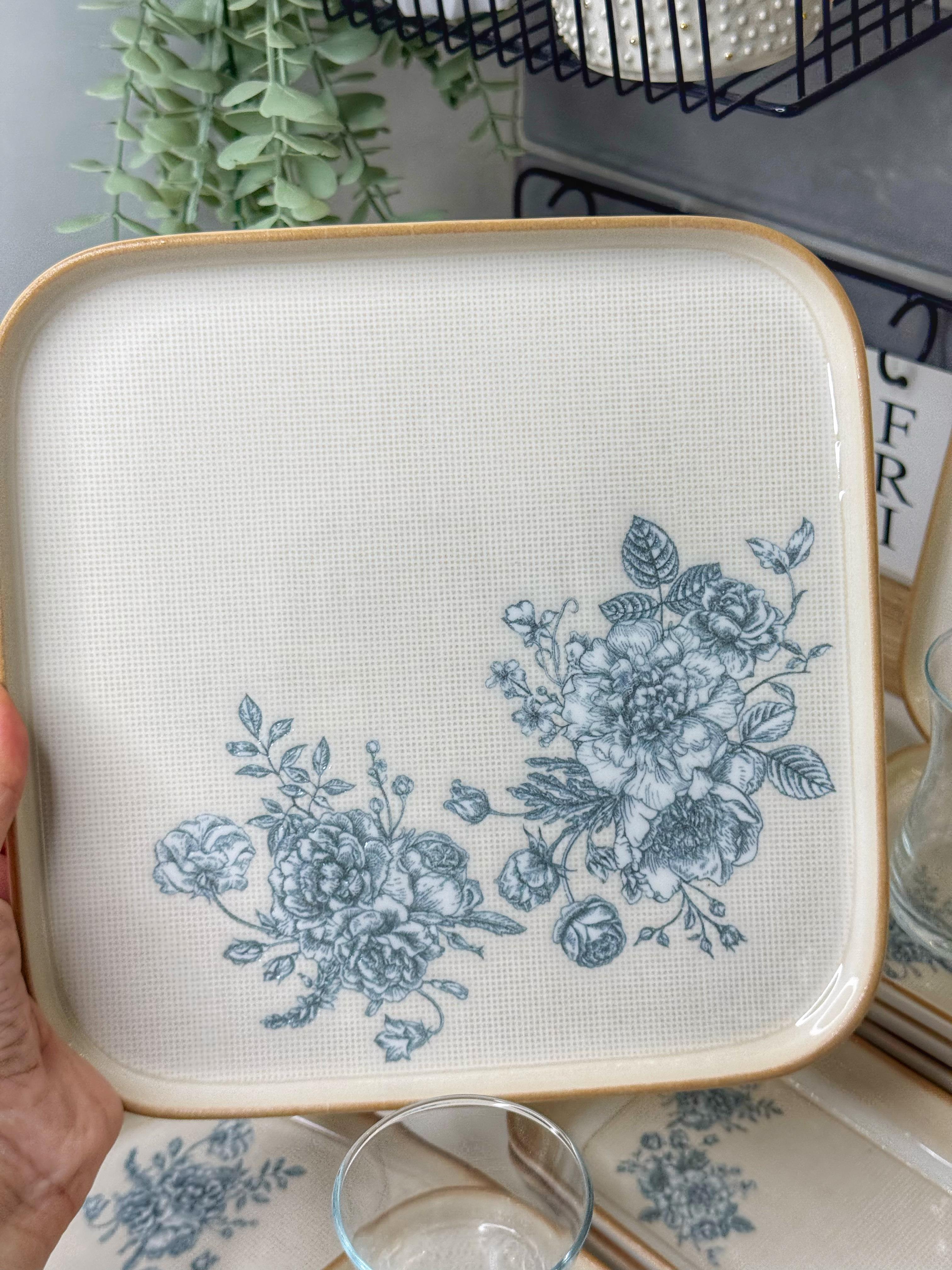 Helen 29 Parça 6 Kişilik Porselen Kahvaltı Takımı