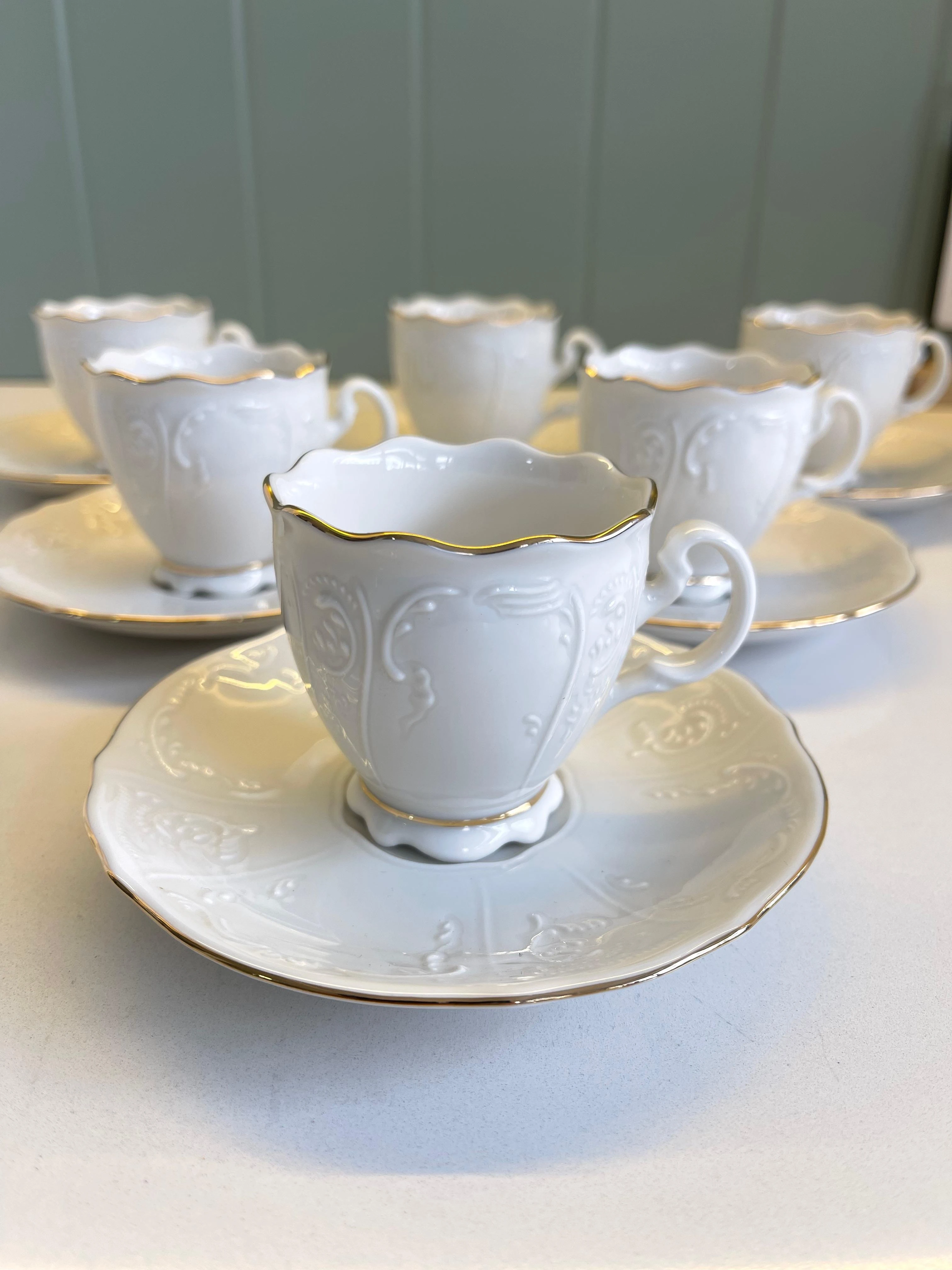 Robi 6 Kişilik Porselen Kahve Fıncanı