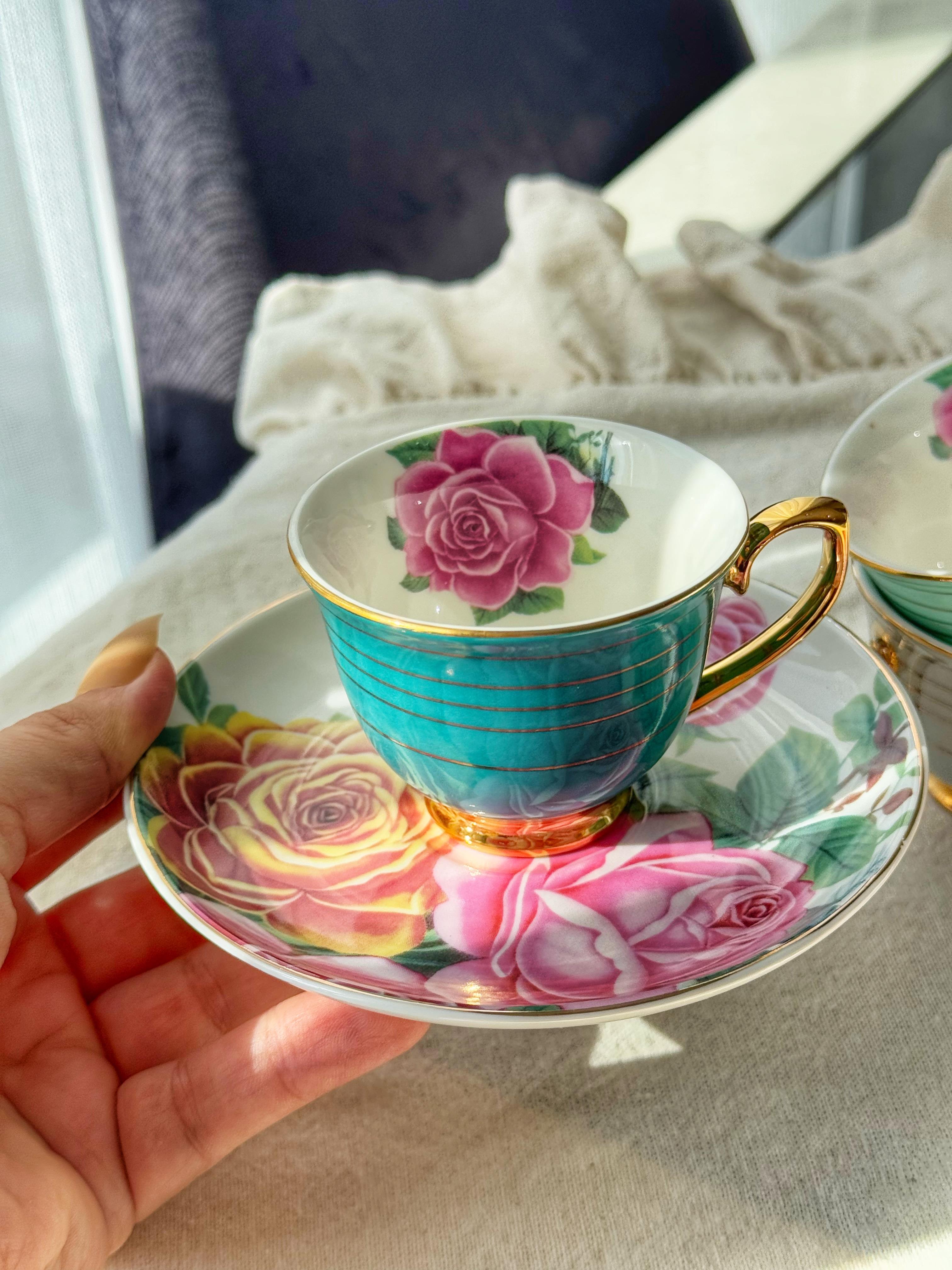 Gupyy 6 Kişilik Porselen Türk Kahvesi Fincan