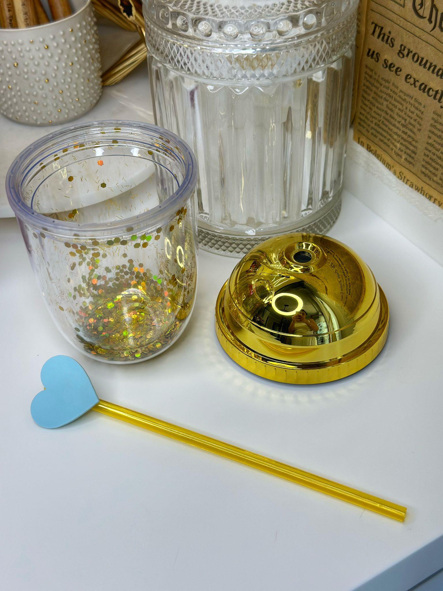 Gold Kalpli Pipetli Suluk / Matara