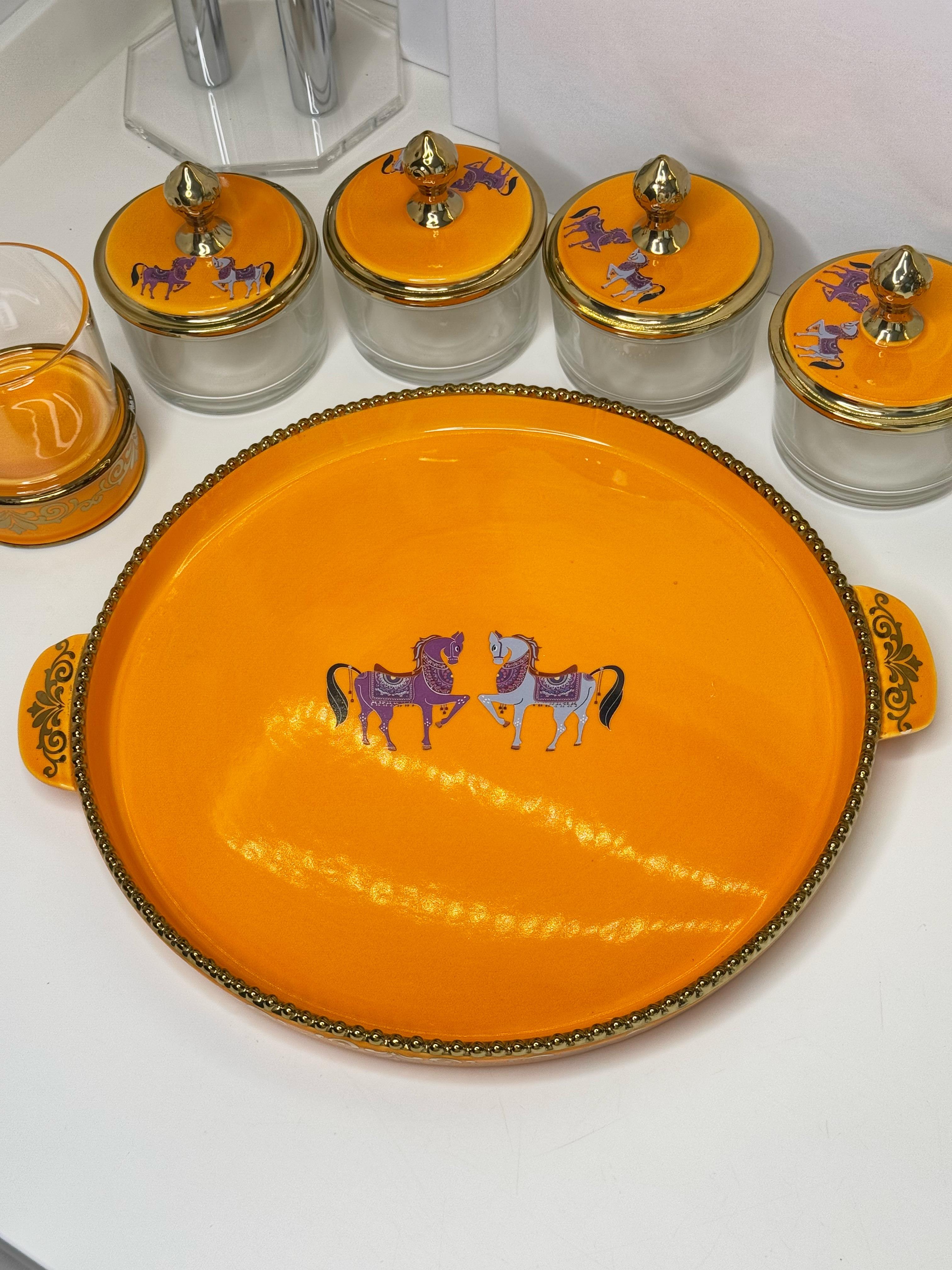 Hrms Tepsili Porselen / Cam Kahvaltılık