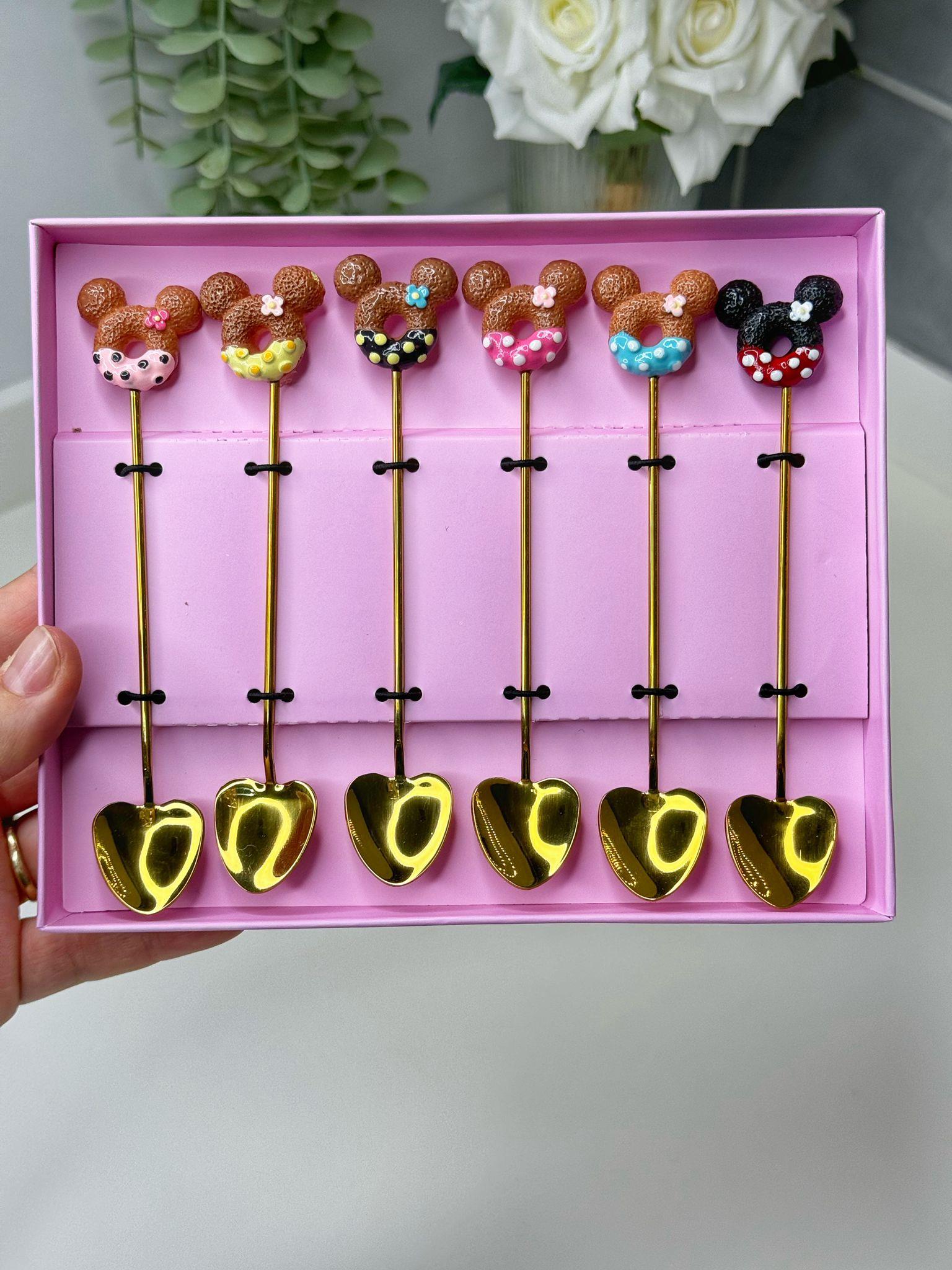 Sweet Donut 6 Kişilik Kokteyl Kaşığı (4)