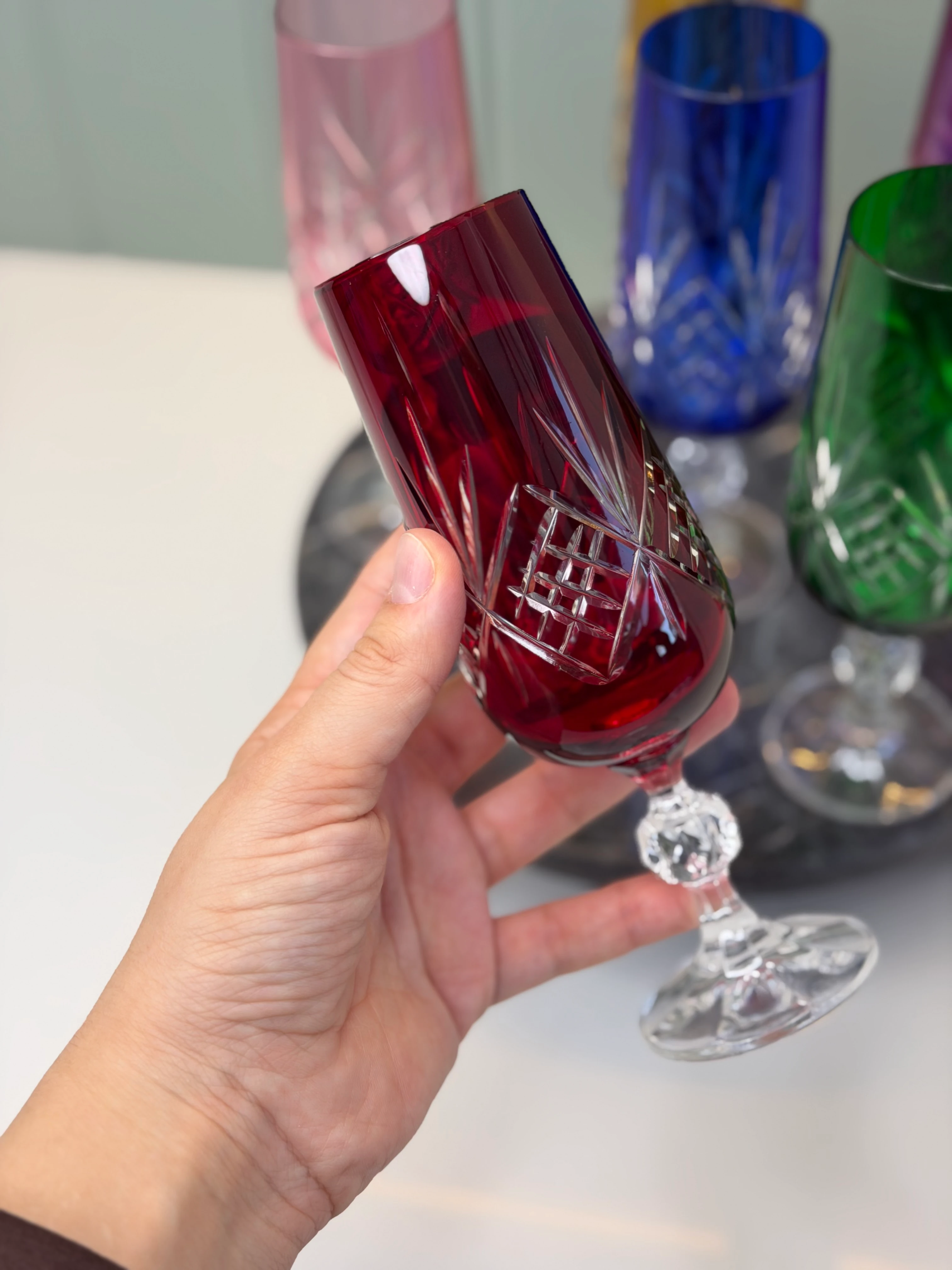 6lı Bohemia Kristal Sterna Bardak Dream 