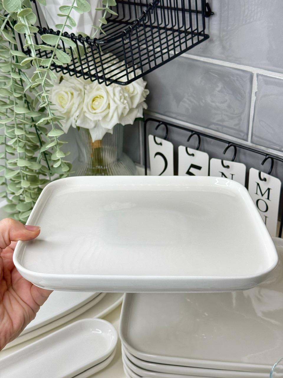 Munchki 29 Parça Beyaz Porselen Kahvaltı Takımı