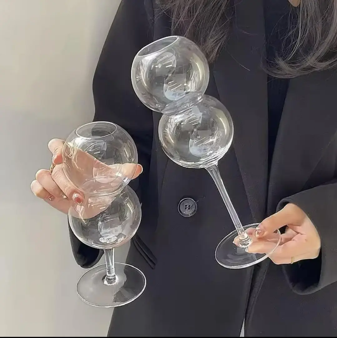 4 Lü Berno Bombeli Bardak (26 cm) - Görsel 3