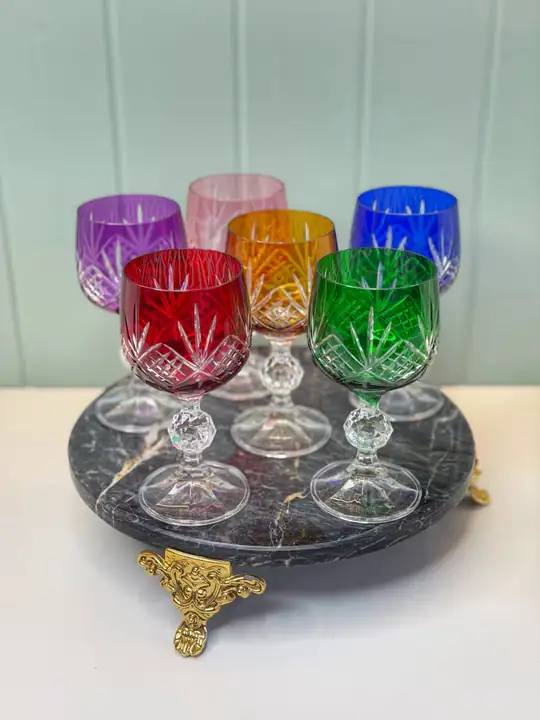 6'Lı Bohemia Kristal Claudıya Bardak Light