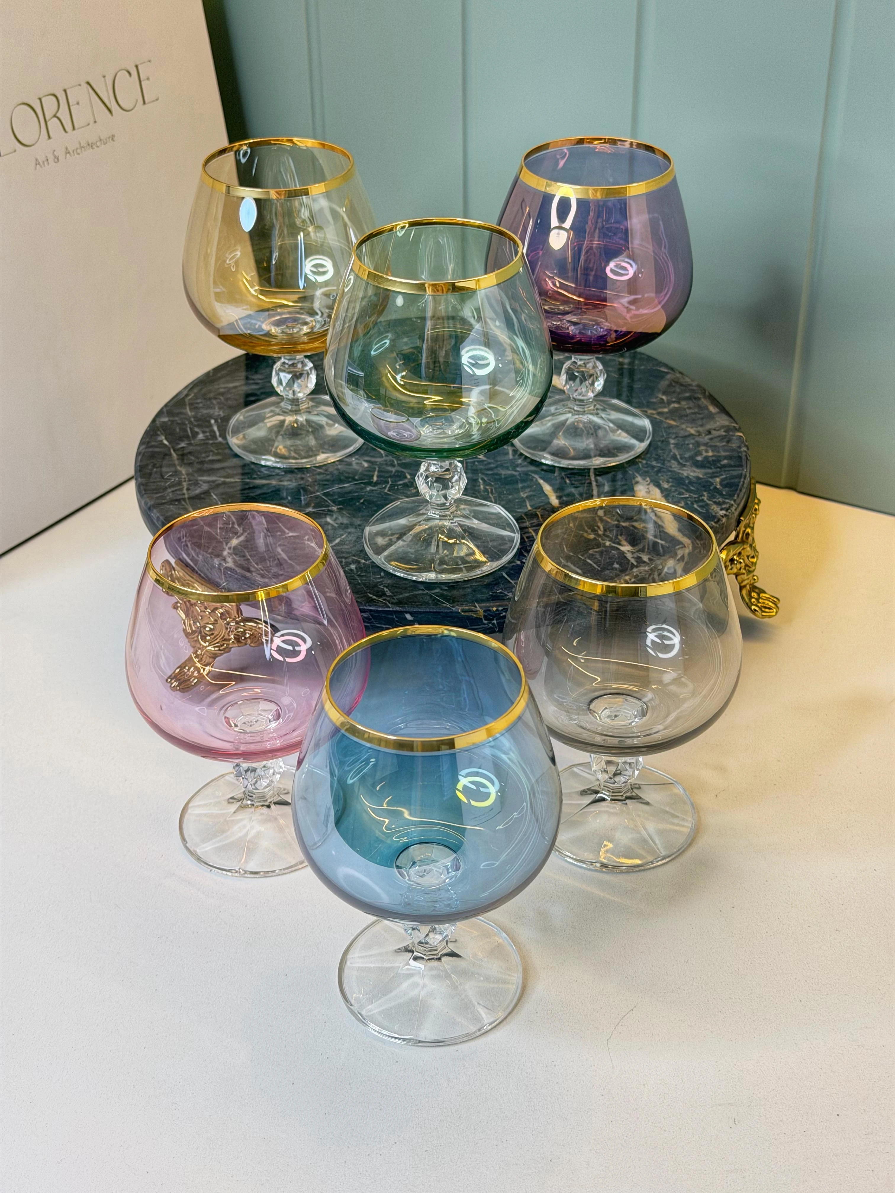 Elenora 6 Kişilik Kahve Yanı Su Bardağı 