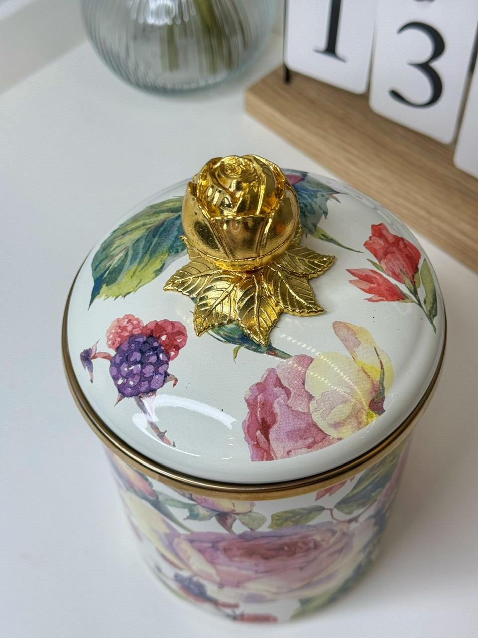 Loren Emaye Büyük Boy Kavanoz