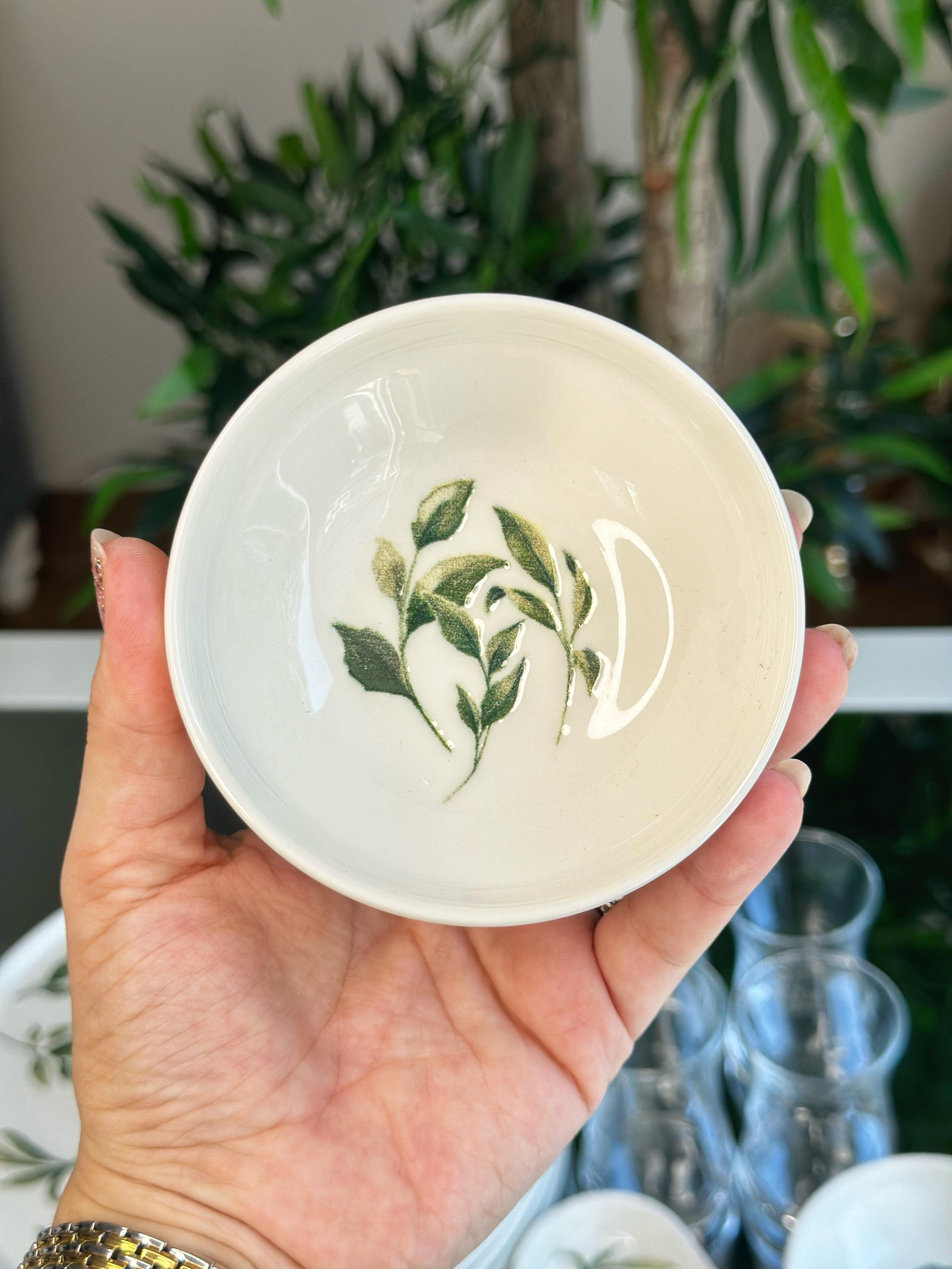 Olive 29 Parça 6 Kişilik Porselen Kahvaltı Takımı